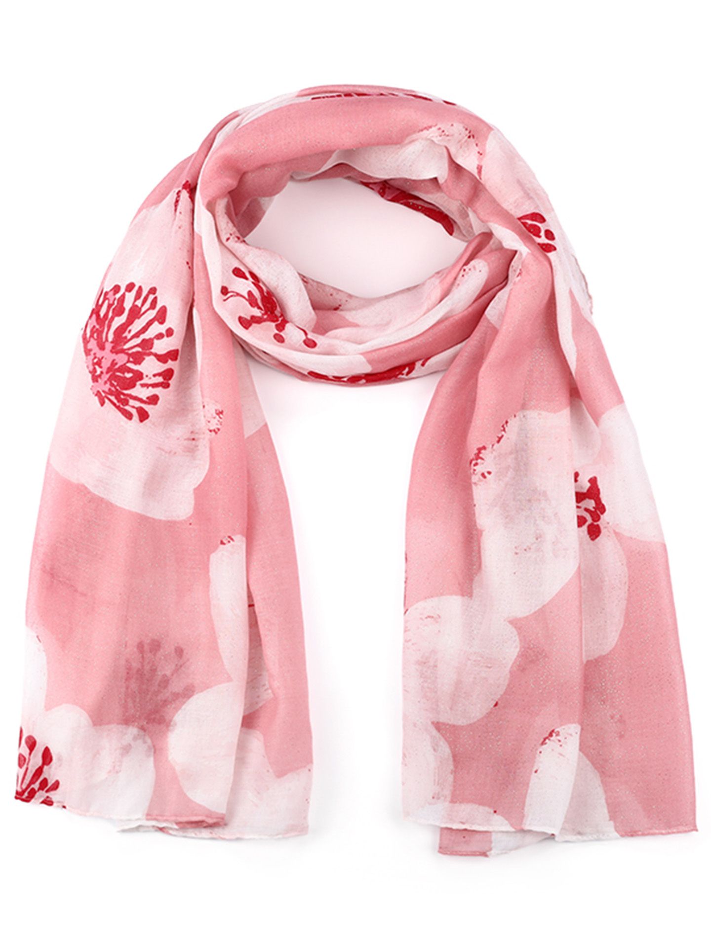 Schijvens mode Sjaal Celine Roze 00083969-4700