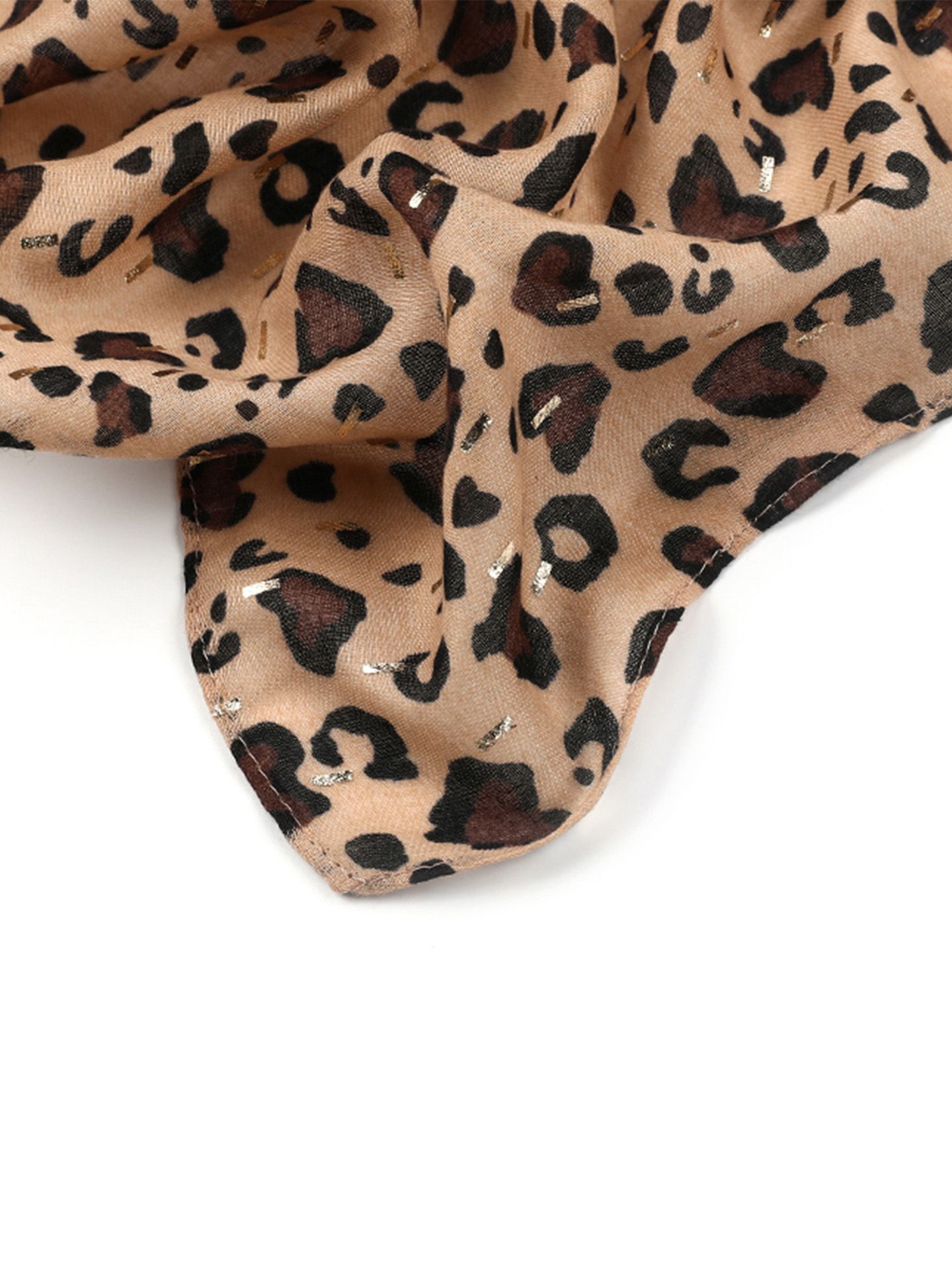 Schijvens mode Sjaal Fenna Camel 00083970-5300