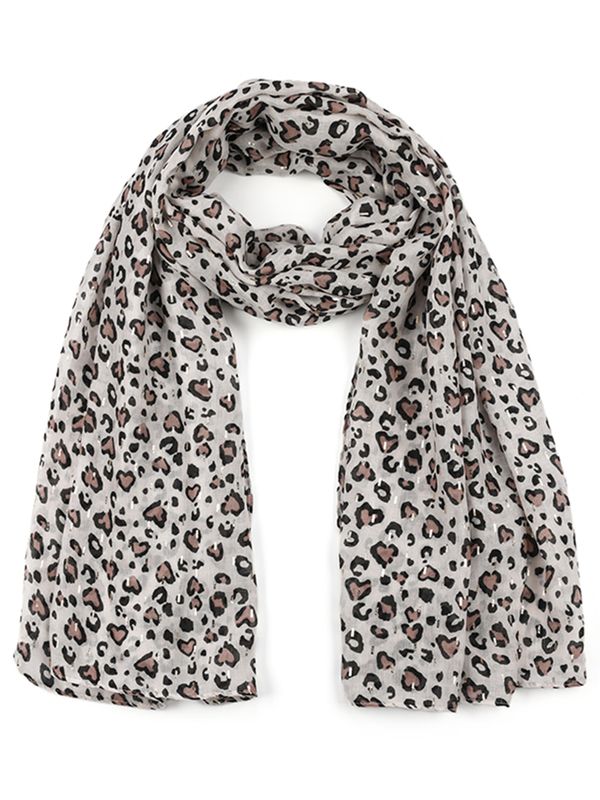 Schijvens mode Sjaal Fenna Taupe 2900080886014