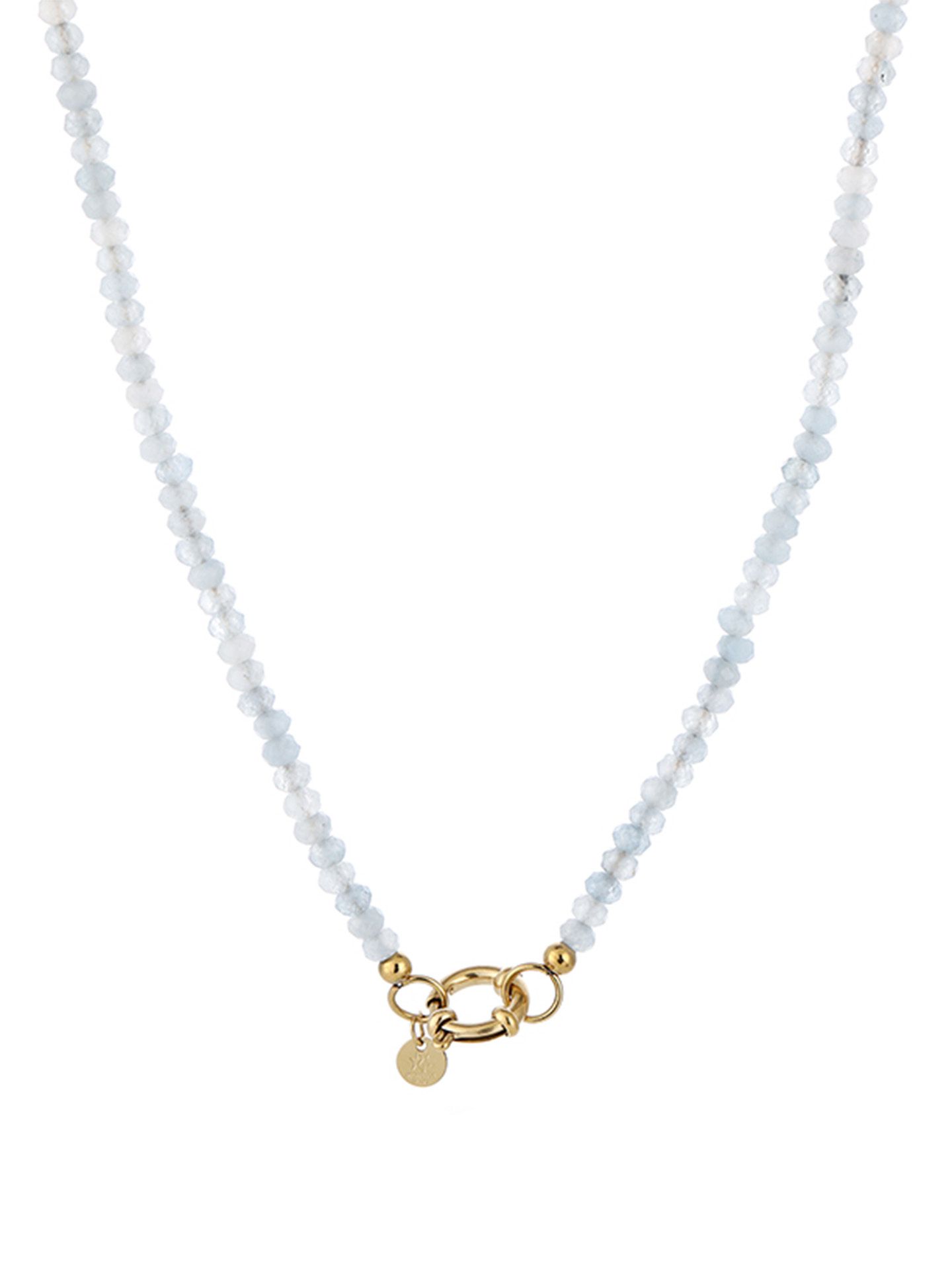 Schijvens mode Ketting Leyla Blauw 00083974-1600