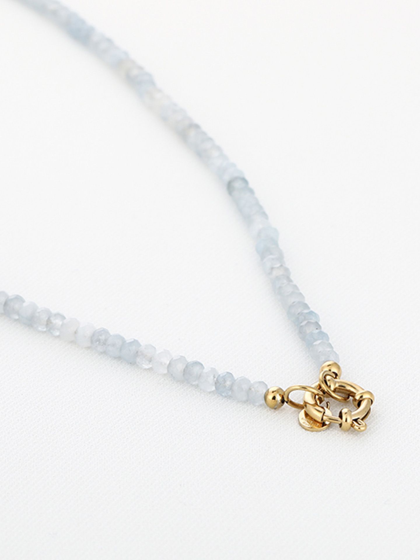 Schijvens mode Ketting Leyla Blauw 00083974-1600