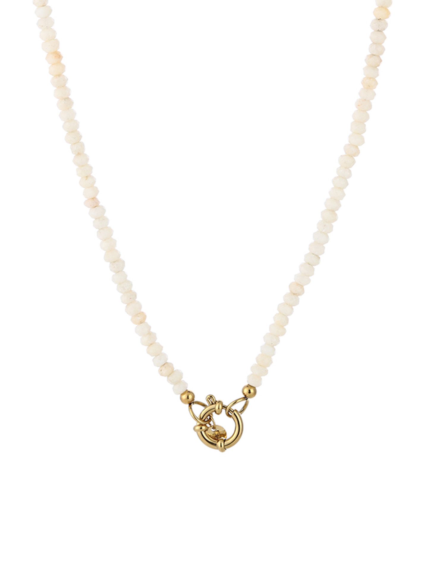 Schijvens mode Ketting Leyla Beige 00083974-5200