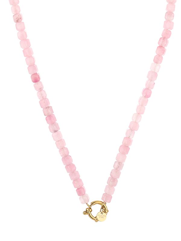 Schijvens mode Ketting Gonny Roze 2900080895016