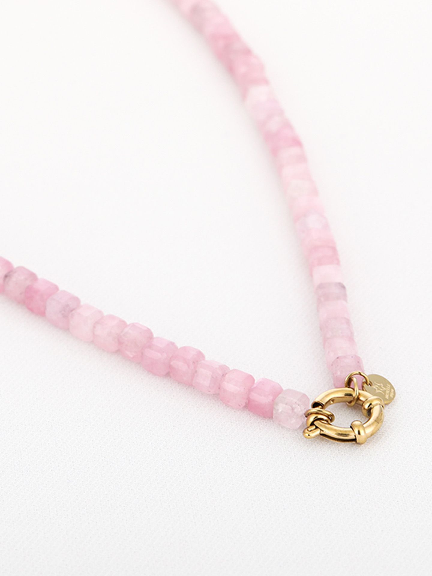 Schijvens mode Ketting Gonny Roze 00083975-4700