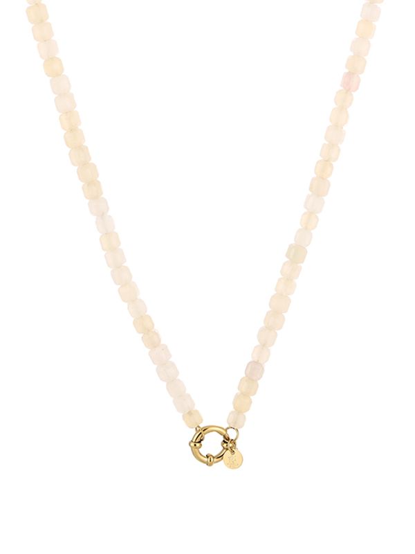 Schijvens mode Ketting Gonny Beige 2900080896013