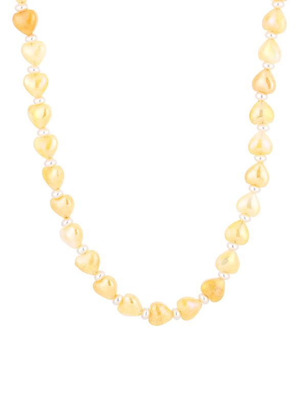 Schijvens mode Ketting Katy Geel 2900080898017