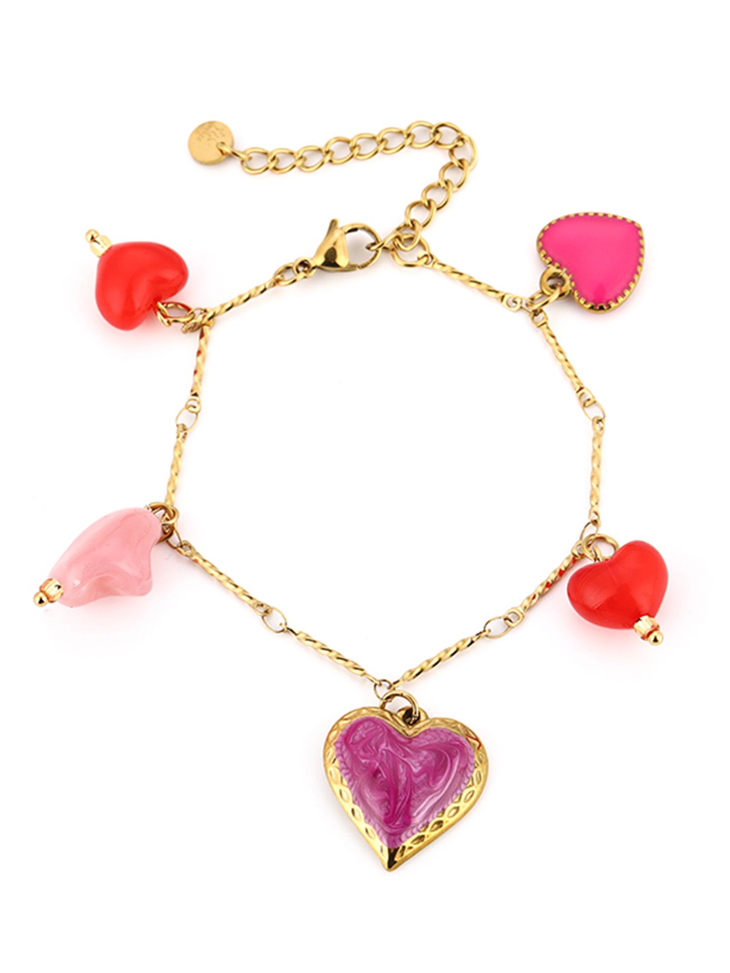 Schijvens mode Armbad Keet Roze 00083979-4700