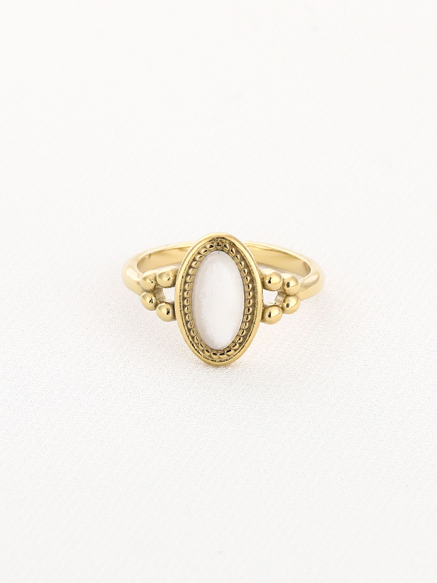 Schijvens mode Ring Jonah Wit 00083982-7000