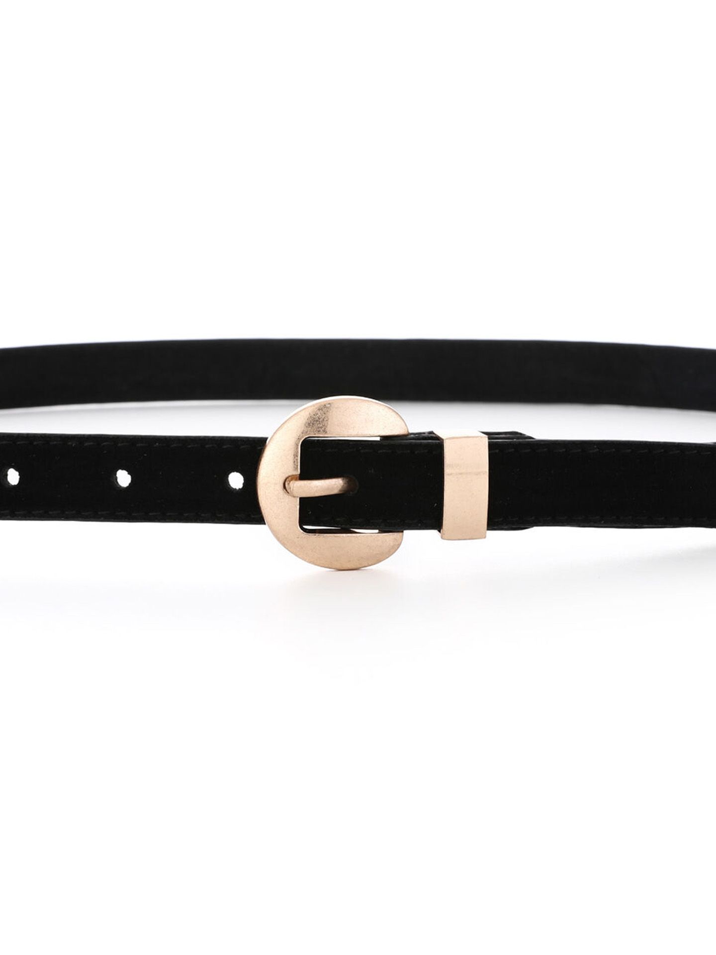 Schijvens mode Riem Kelley Zwart 00083984-7500