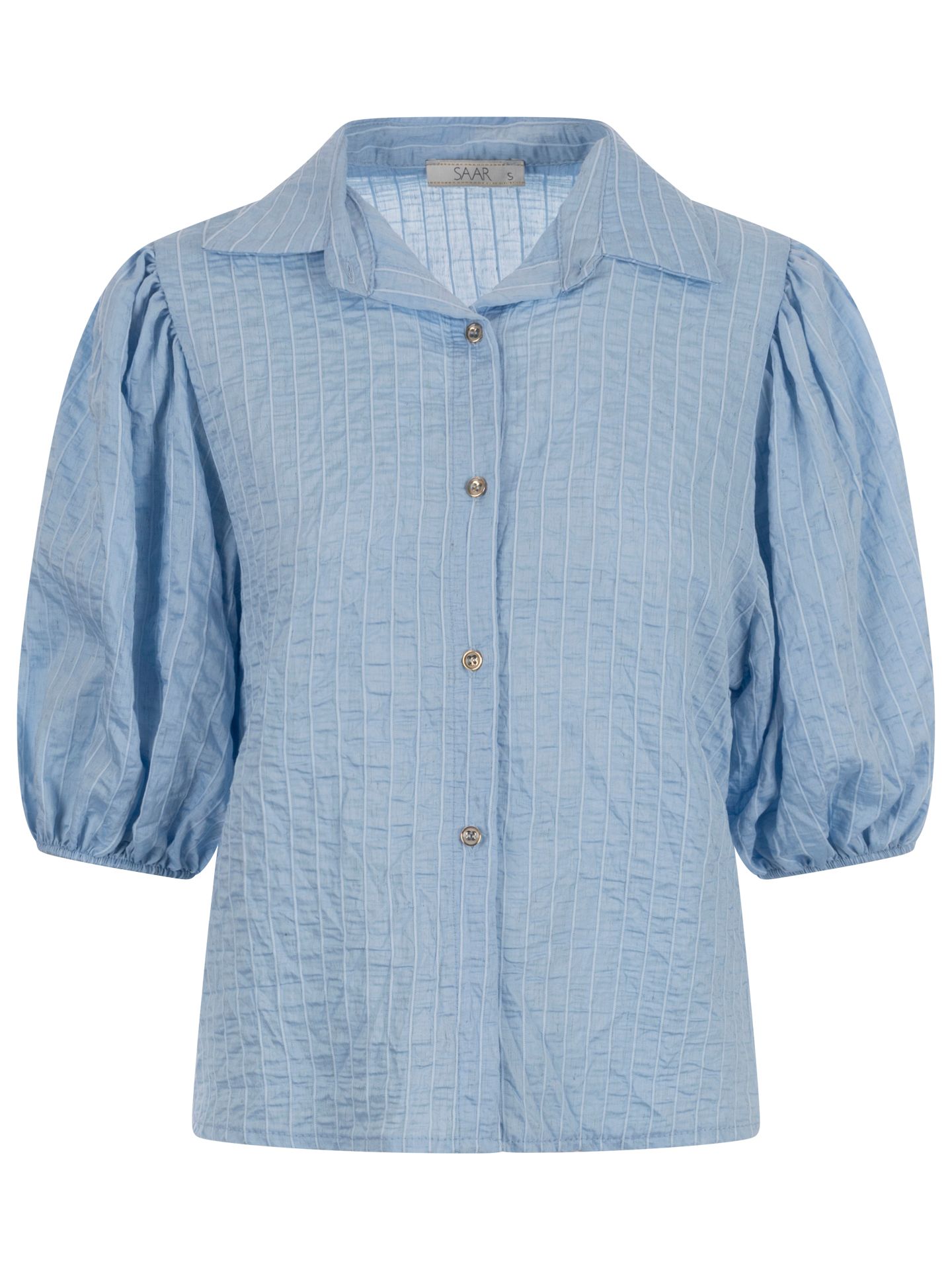 SAAR Blouse Kris Blauw 00083994-1600