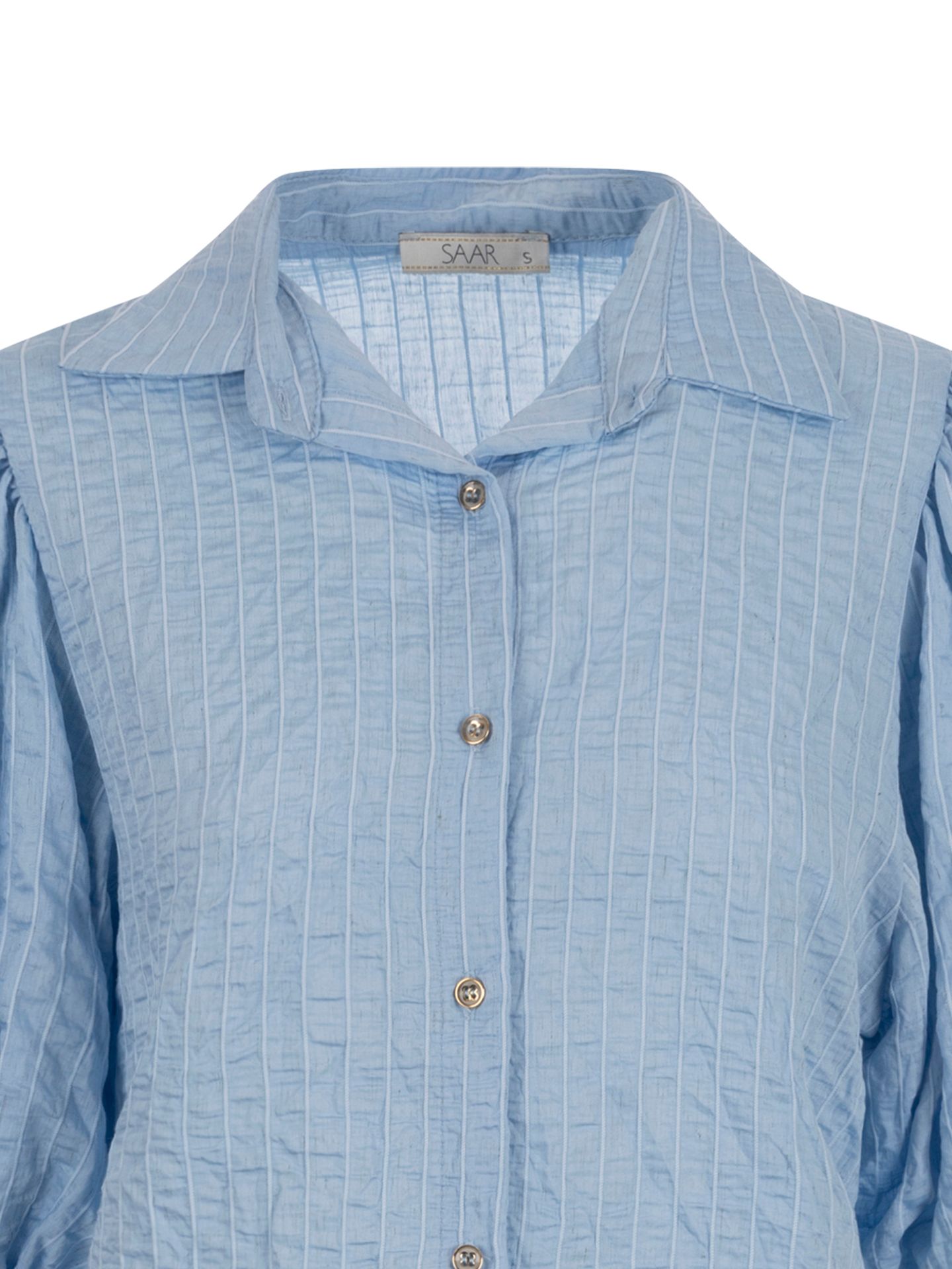 SAAR Blouse Kris Blauw 00083994-1600