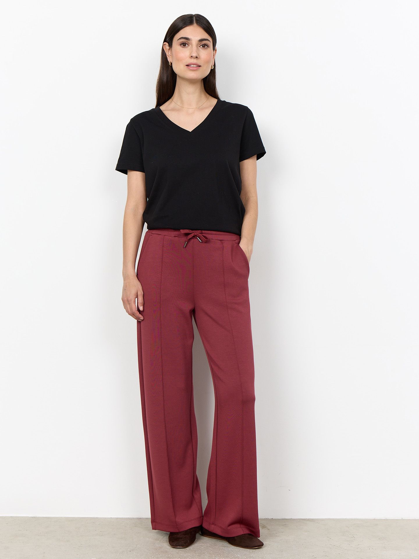 Soyaconcept Pantalon Banu Rood 00084008-3350