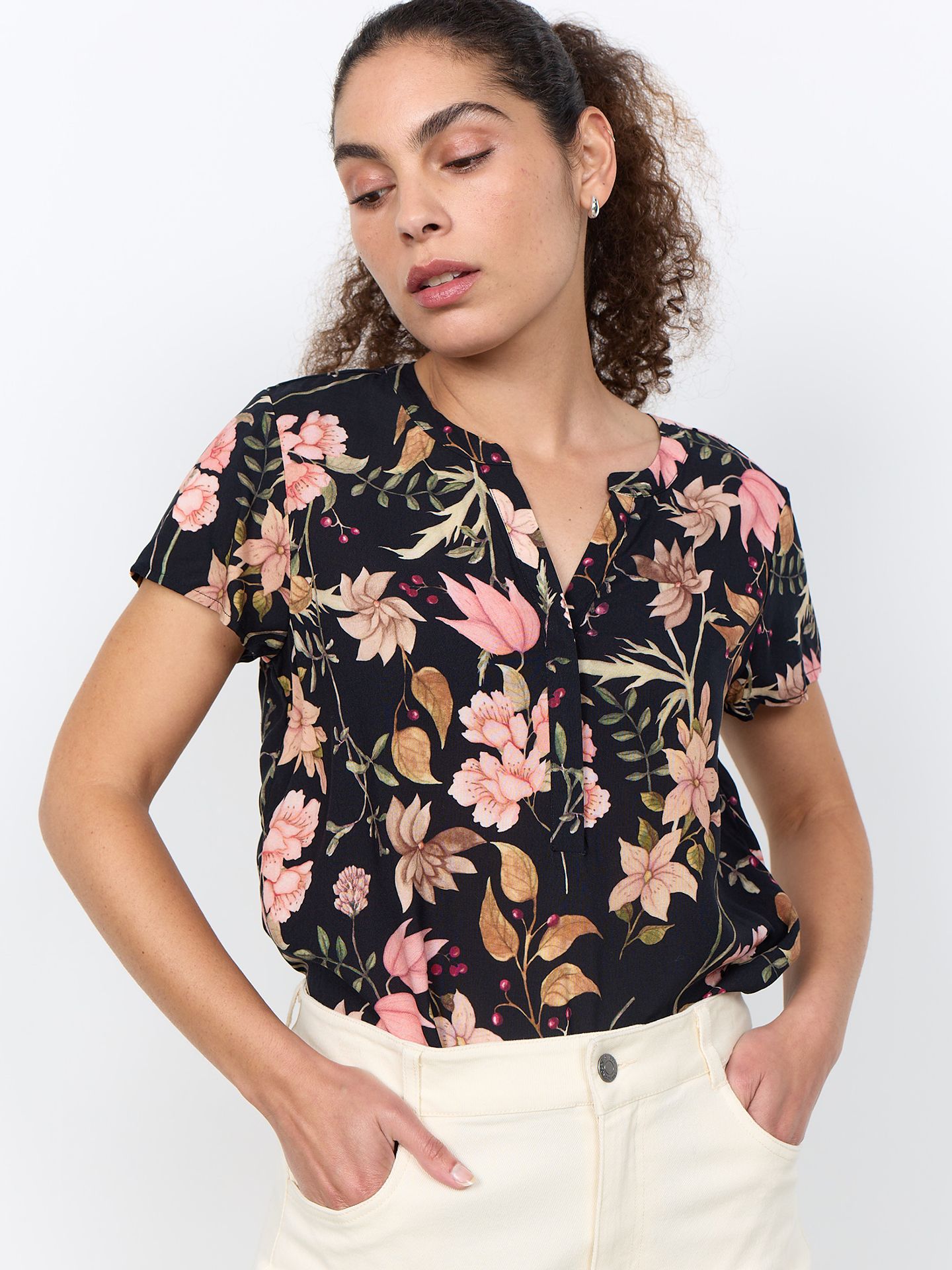 Soyaconcept Blouse Grace Zwart 00084010-7500