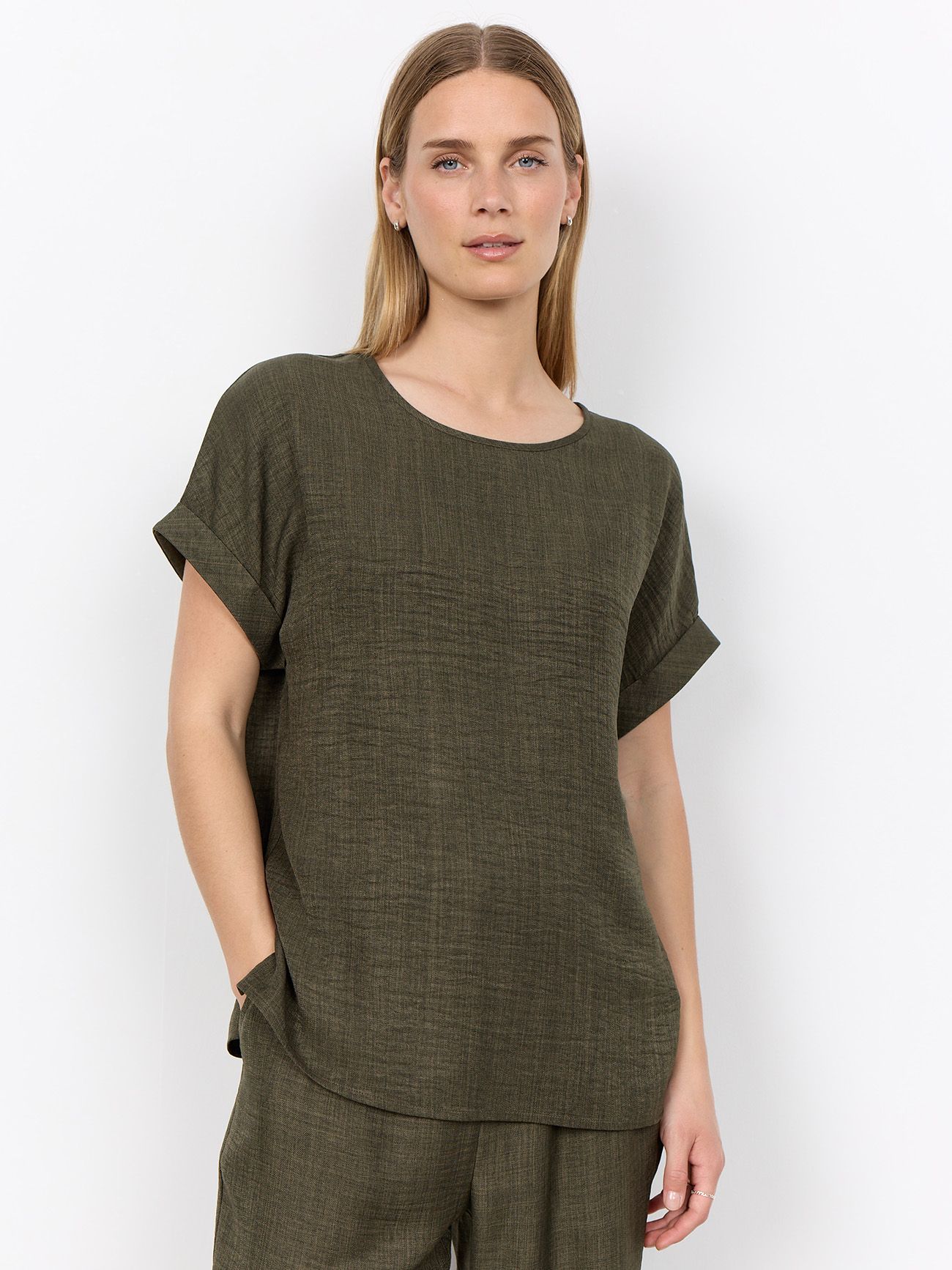 Soyaconcept Blouse Charissa Groen 00084012-6300