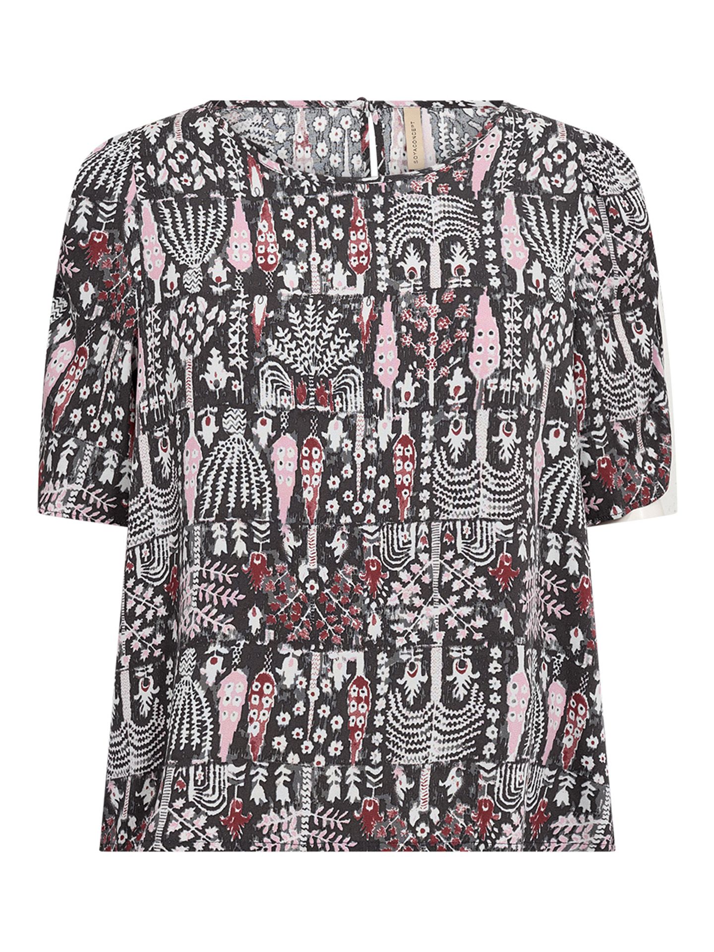 Soyaconcept Blouse Golfi Rood 00084017-3350