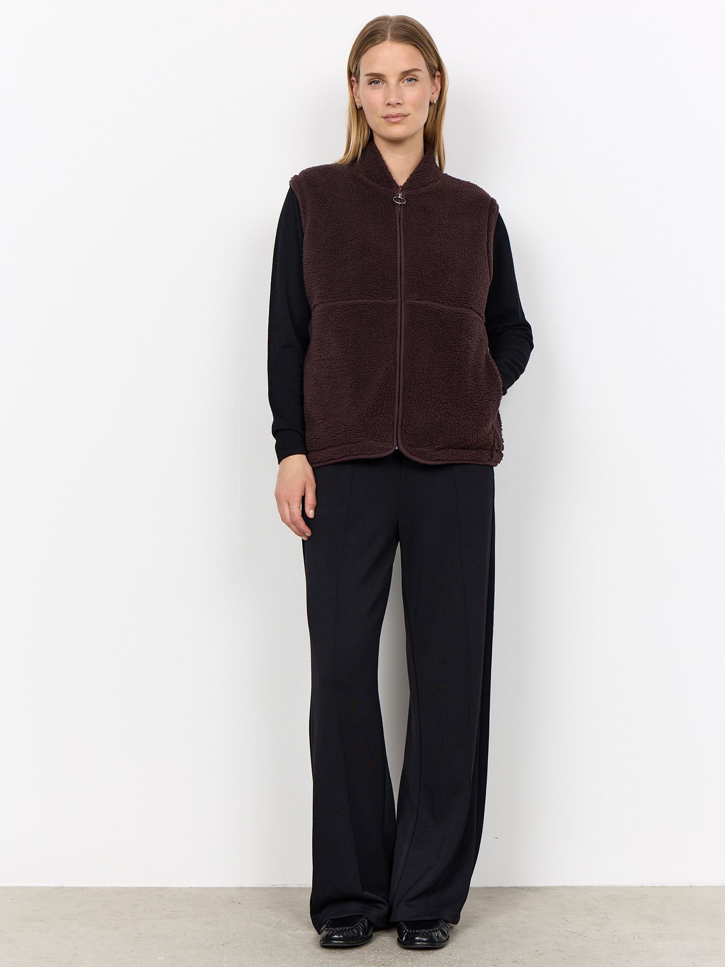 Soyaconcept Gilet Onyx Bruin 00084022-5800