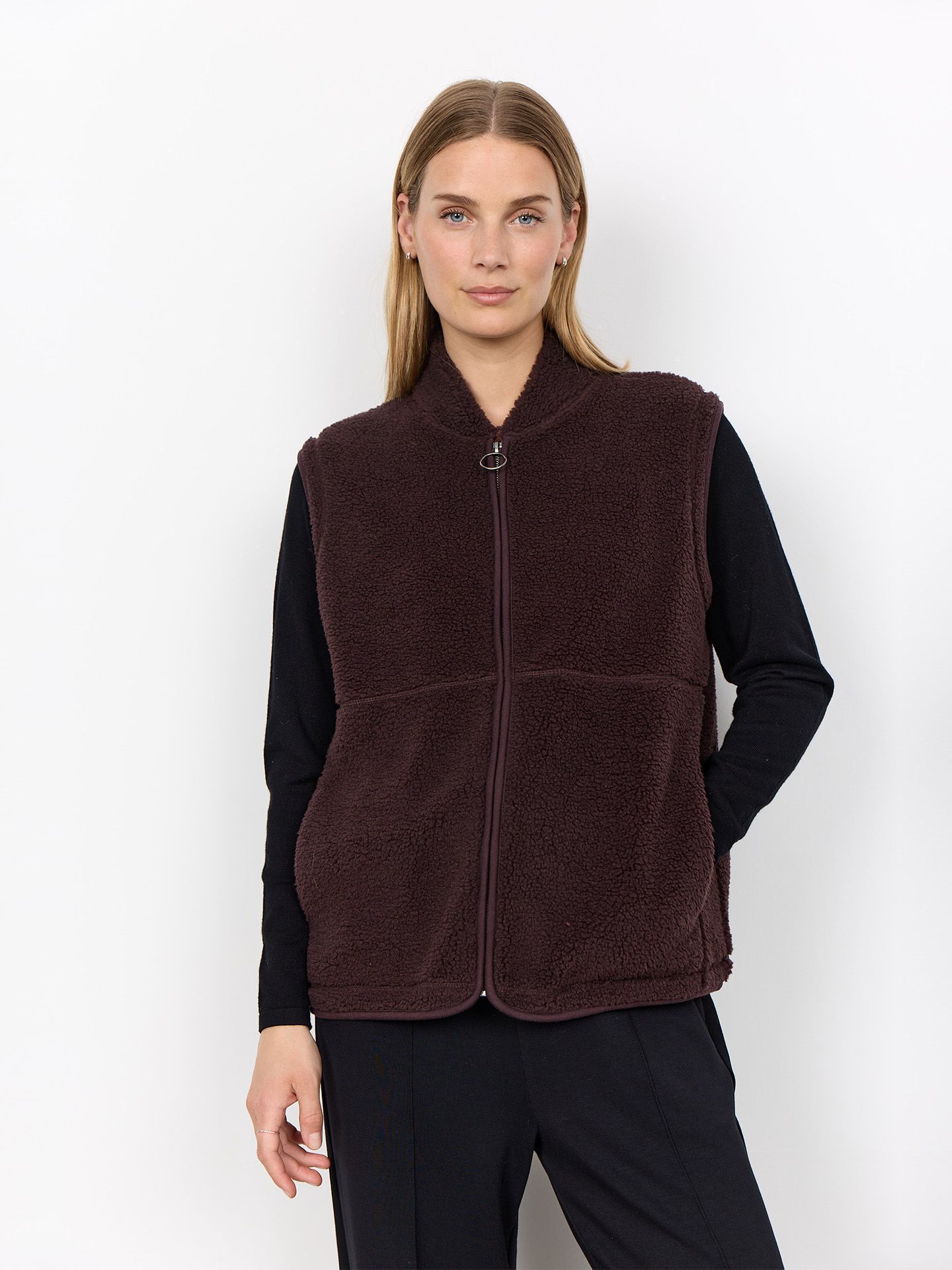 Soyaconcept Gilet Onyx Bruin 00084022-5800