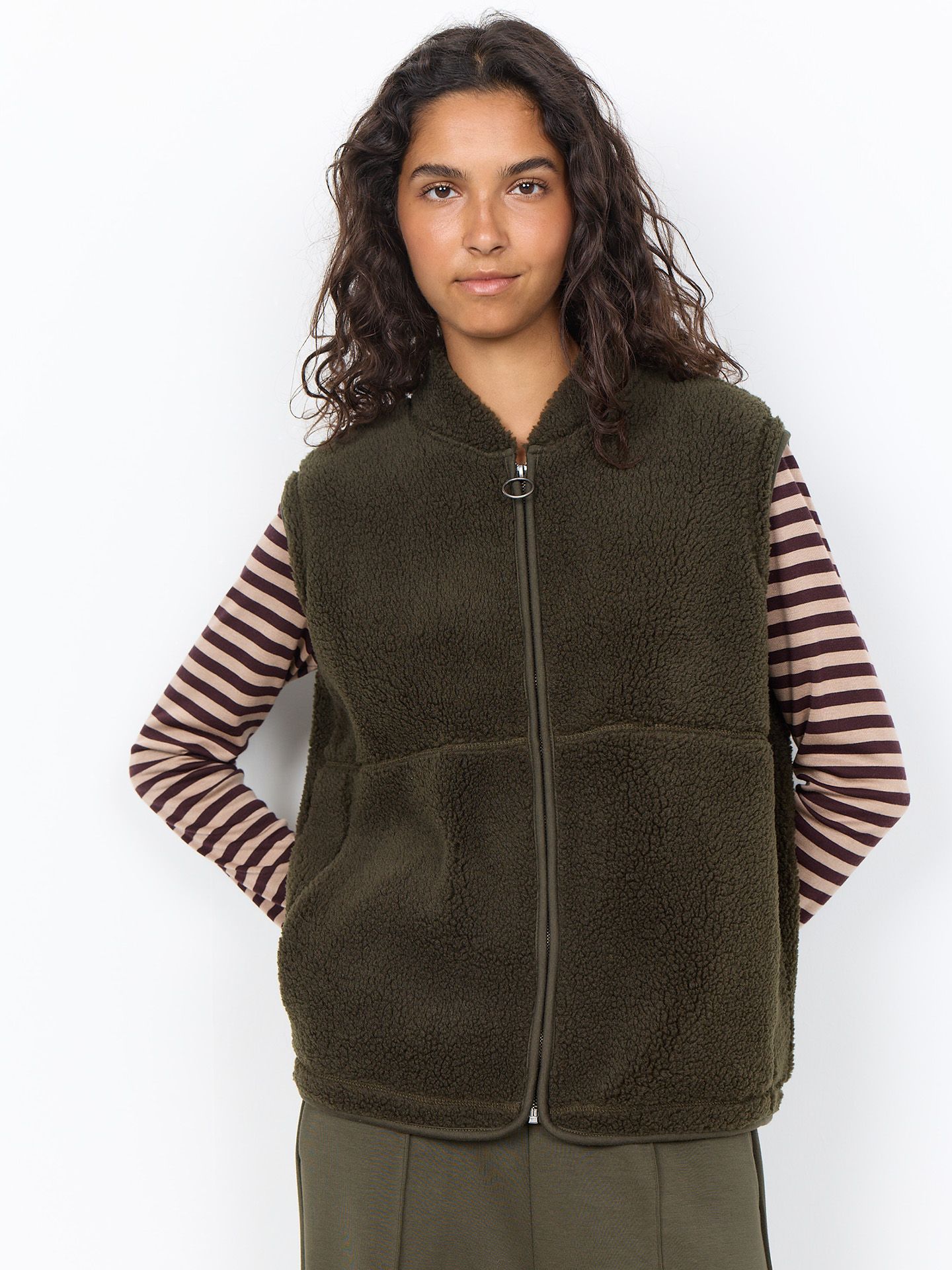 Soyaconcept Gilet Onyx Groen 00084022-6300