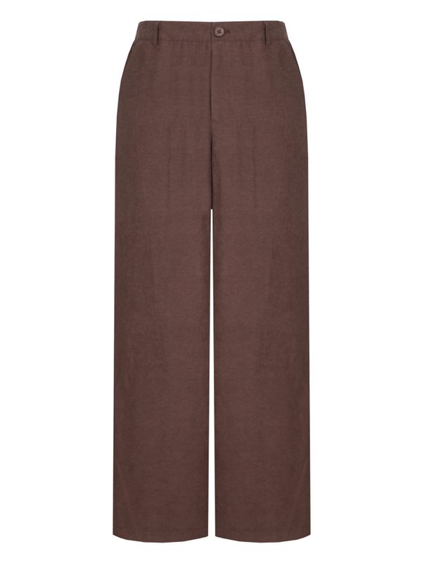 C&S The Label Wide Leg Broek Pernilla Bruin 2900081001034