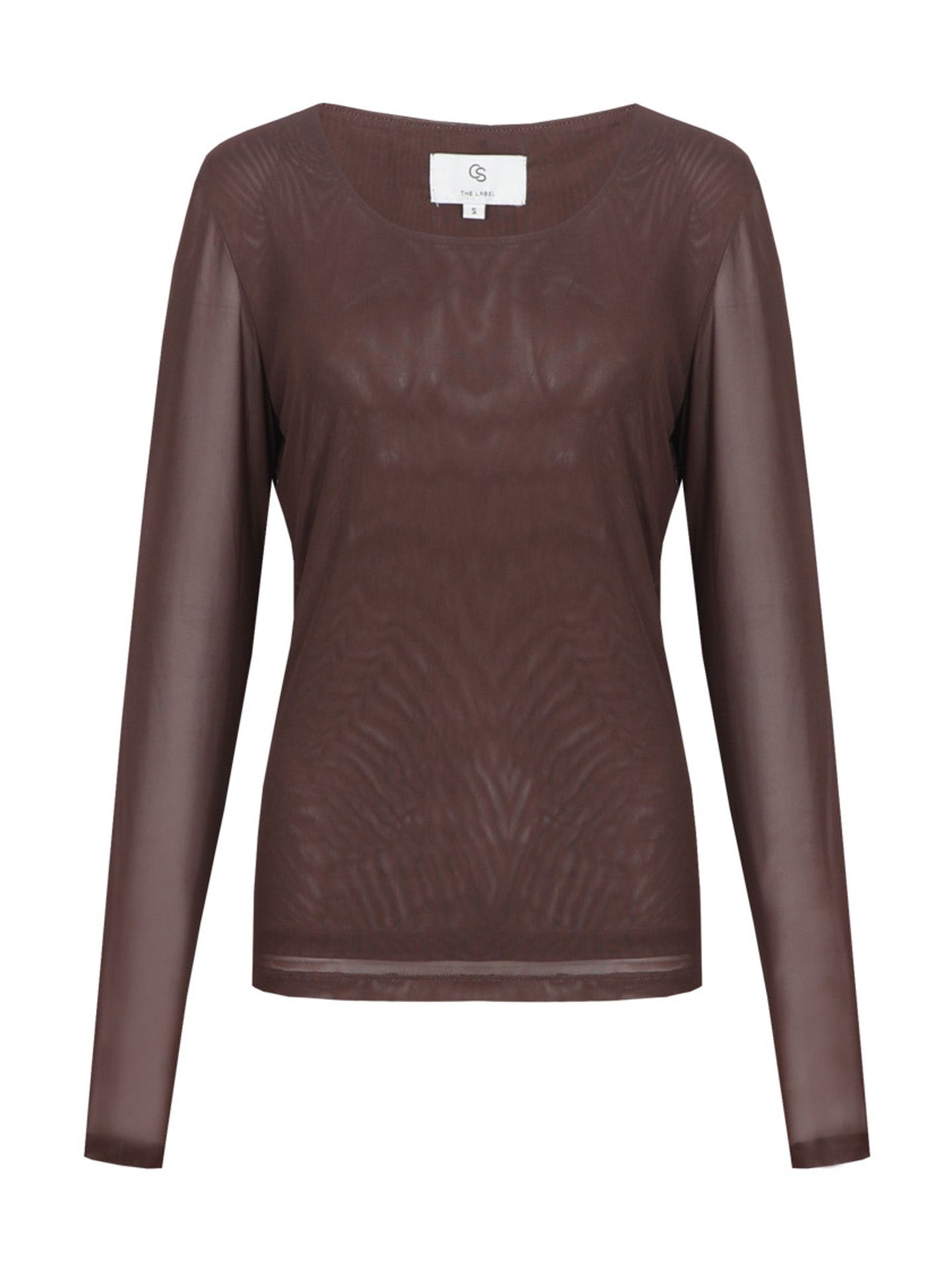 C&S The Label Shirt Tanea Bruin 00084043-5800