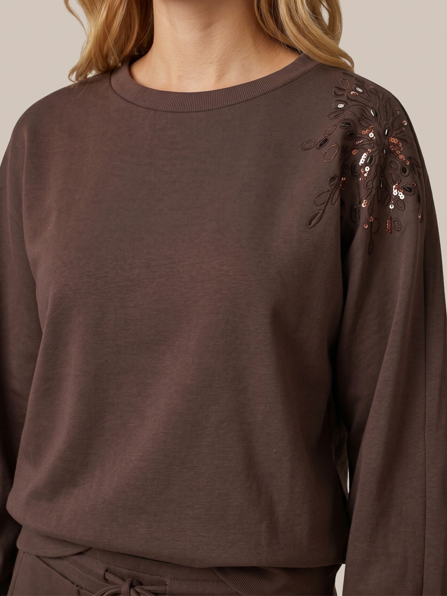 C&S The Label Sweater Winona Bruin 00084047-5800