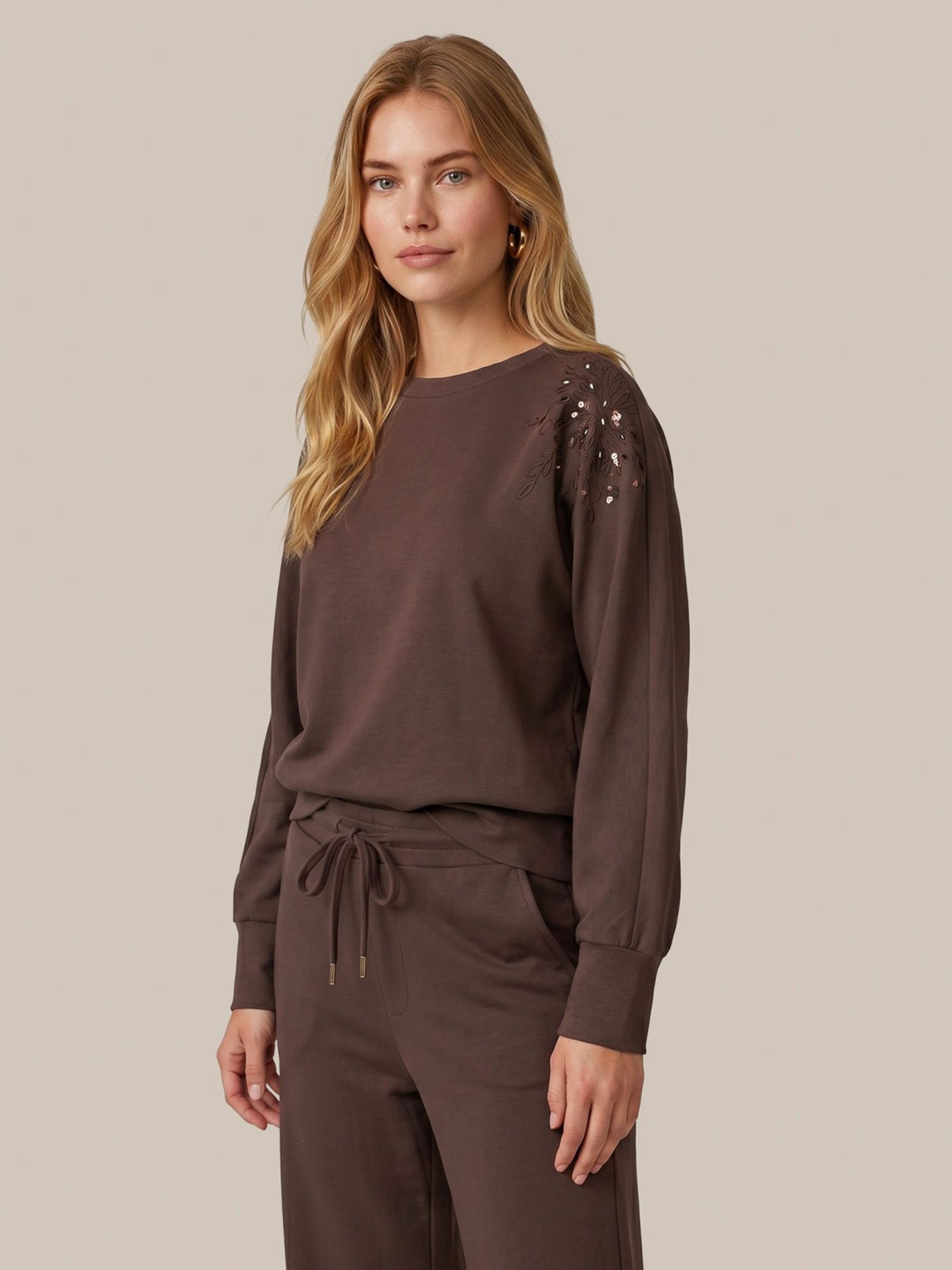 C&S The Label Sweater Winona Bruin 00084047-5800