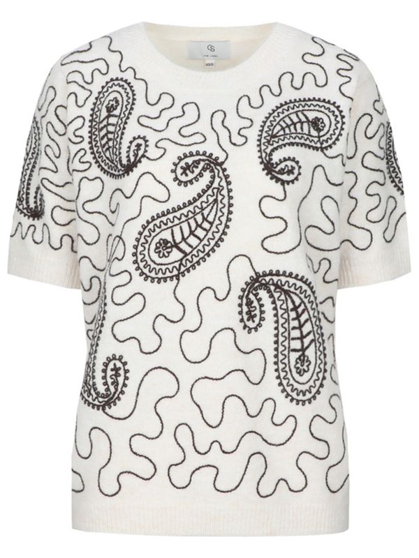C&S The Label Pull-over Paisley Off white 2900081013112