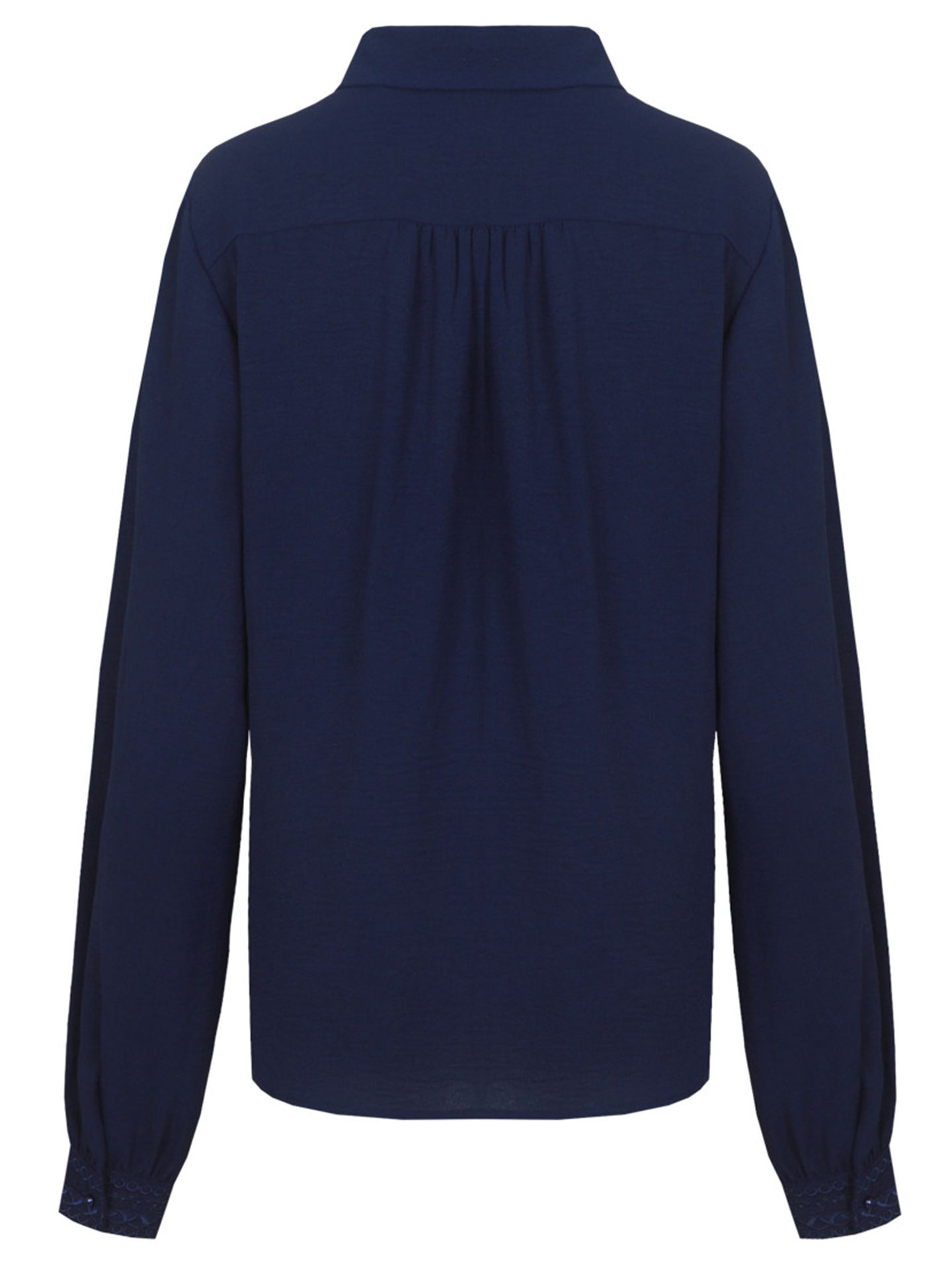 C&S The Label Blouse Linda Blauw 00084050-1300