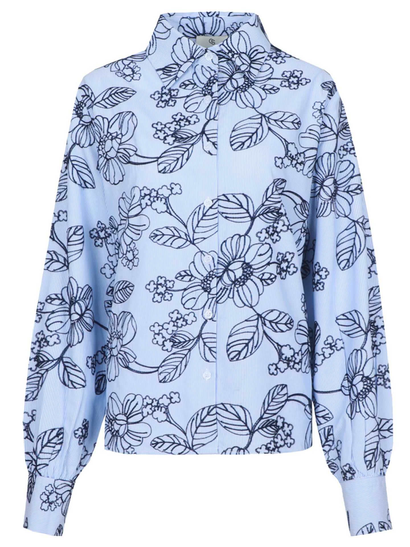 C&S The Label Blouse Lamilla Blauw 00084052-1600