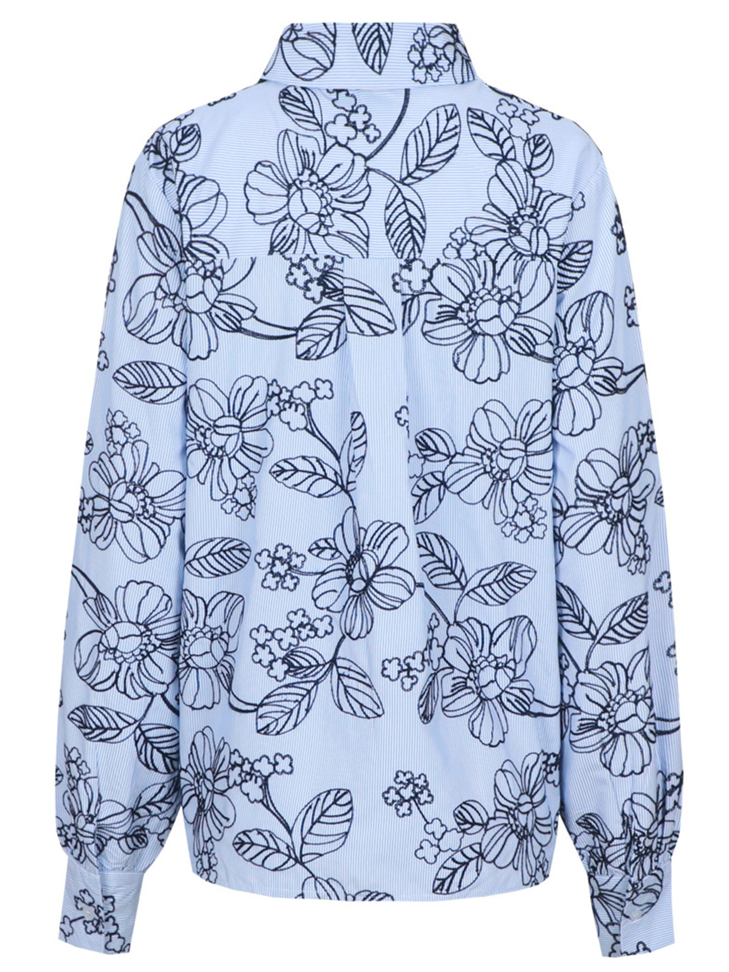C&S The Label Blouse Lamilla Blauw 00084052-1600