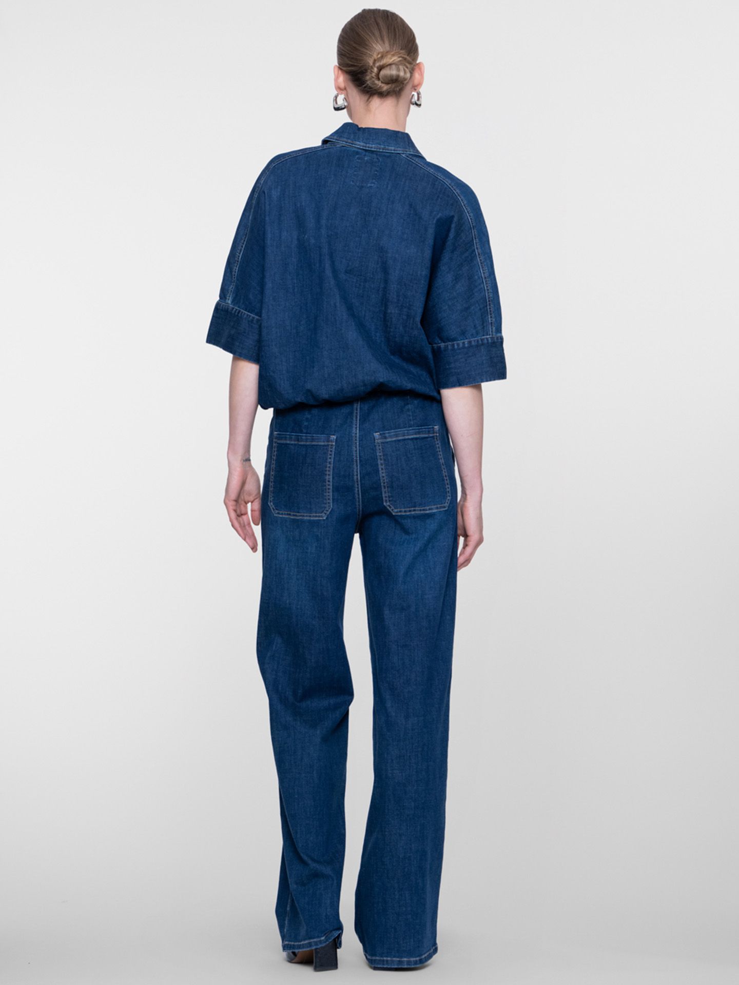 Geisha Wide Leg Jeans Maaike Blauw 00084085-780