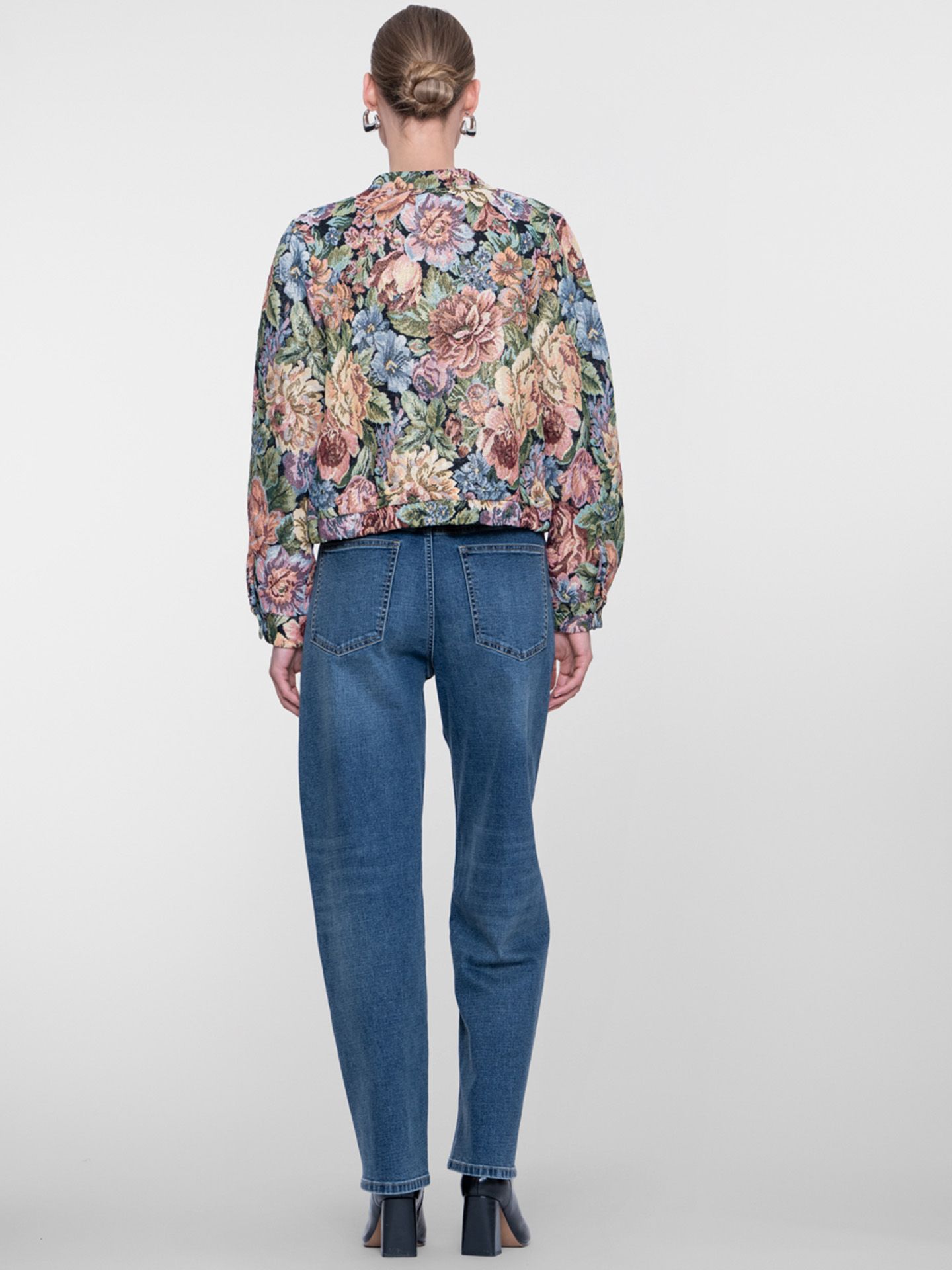 Geisha Wide Leg Jeans Joos Blauw 00084086-800