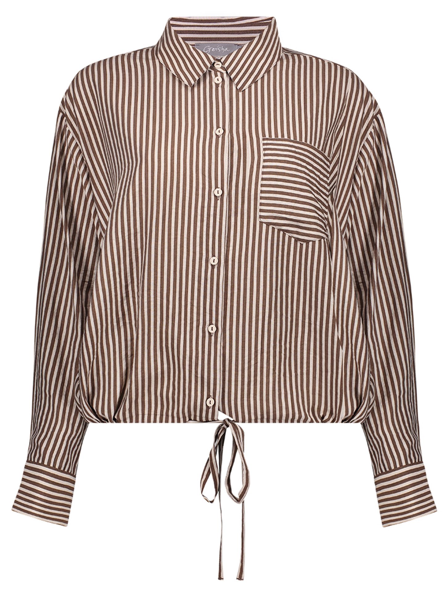 Geisha Blouse Mona Bruin 00084090-5800