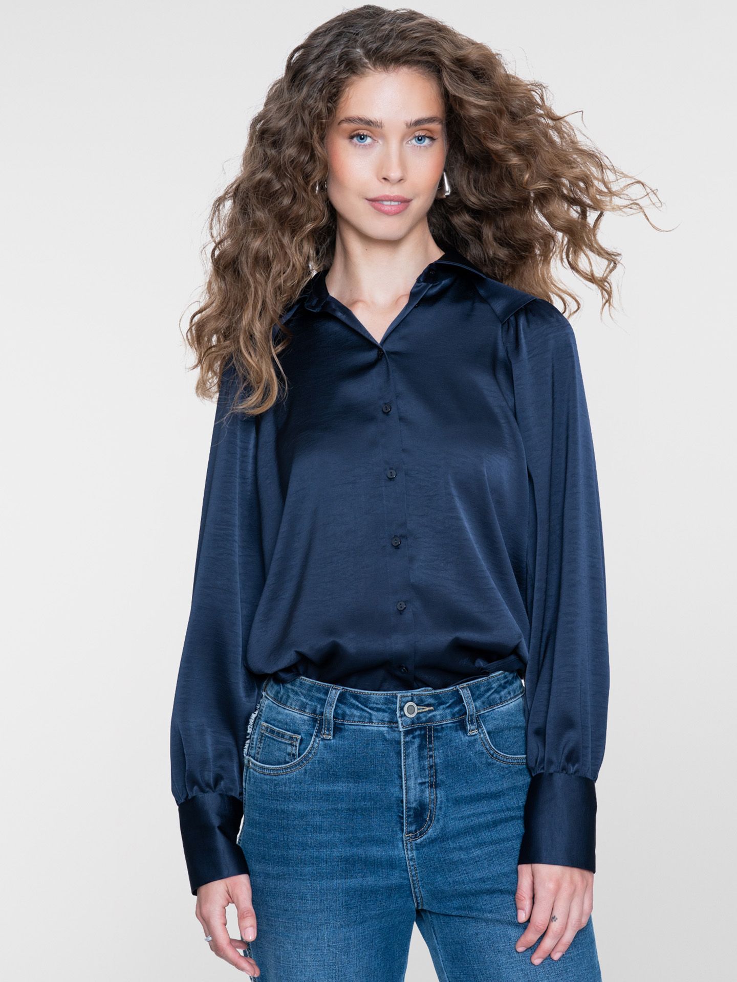 Geisha Blouse Juul Blauw 00084103-1500