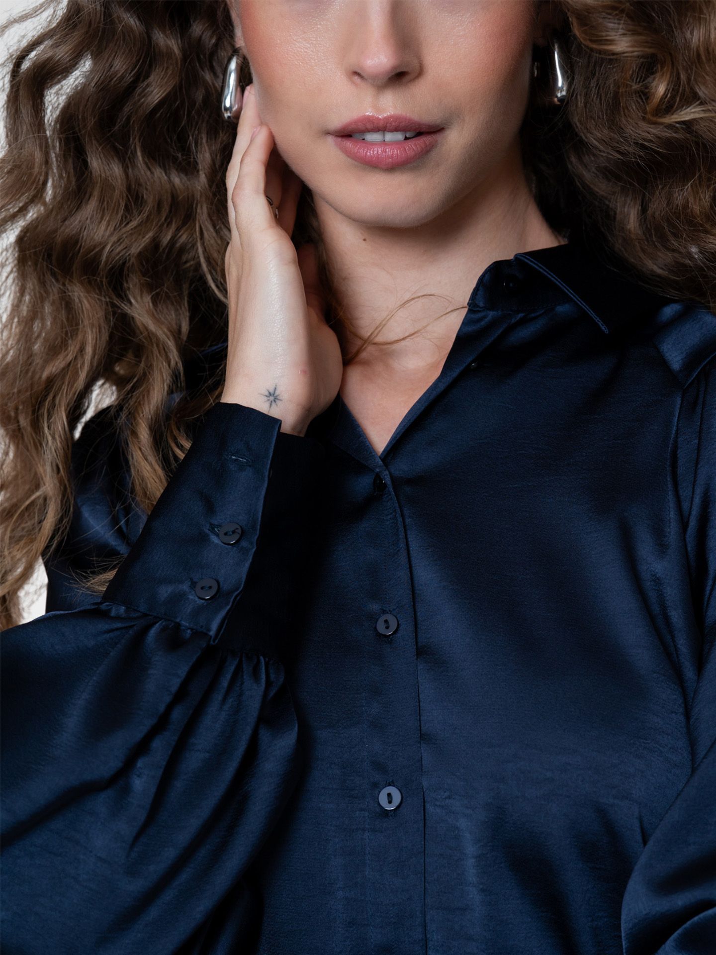 Geisha Blouse Juul Blauw 00084103-1500