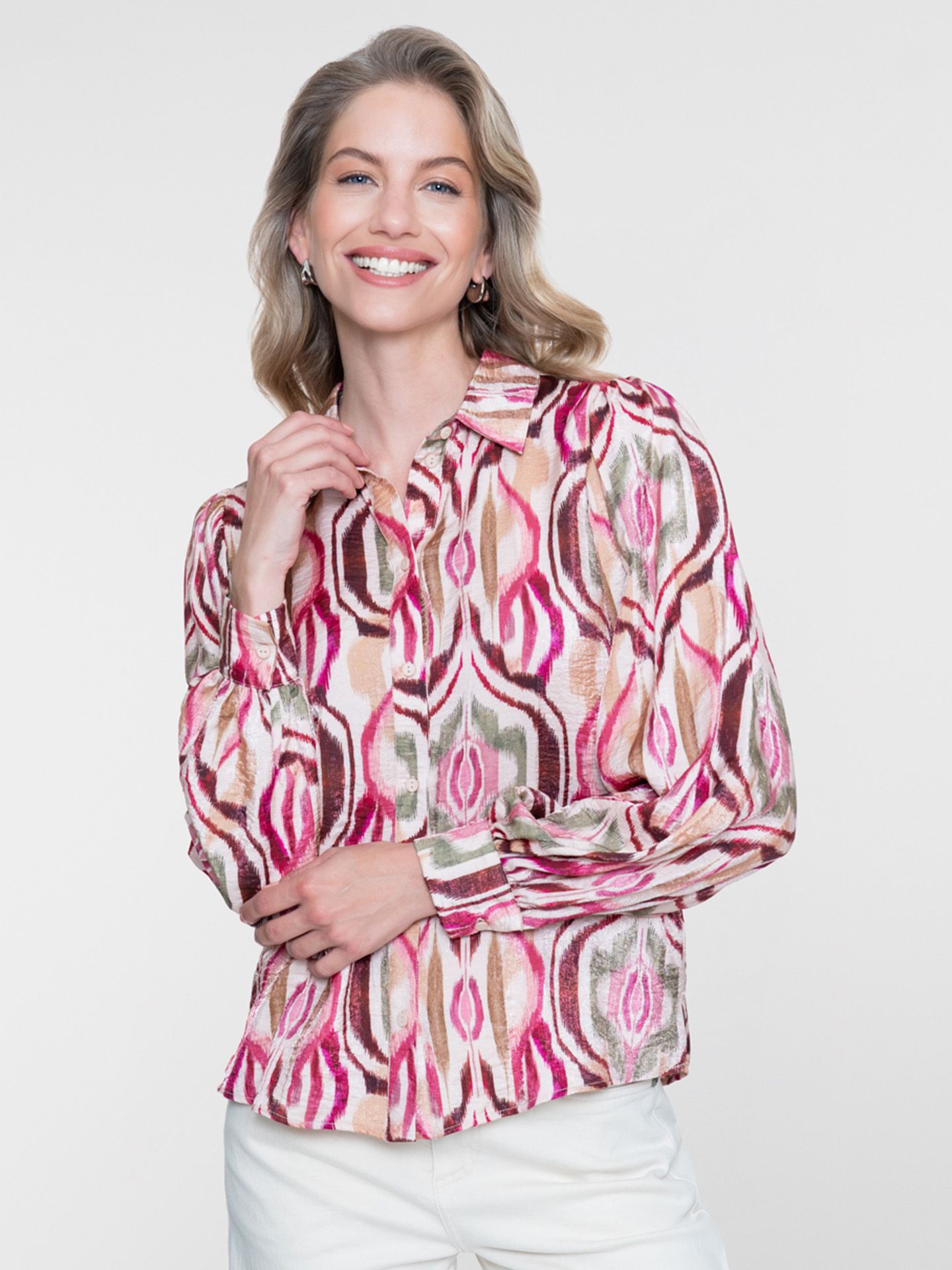 Geisha Blouse Paula Roze 00084105-4700