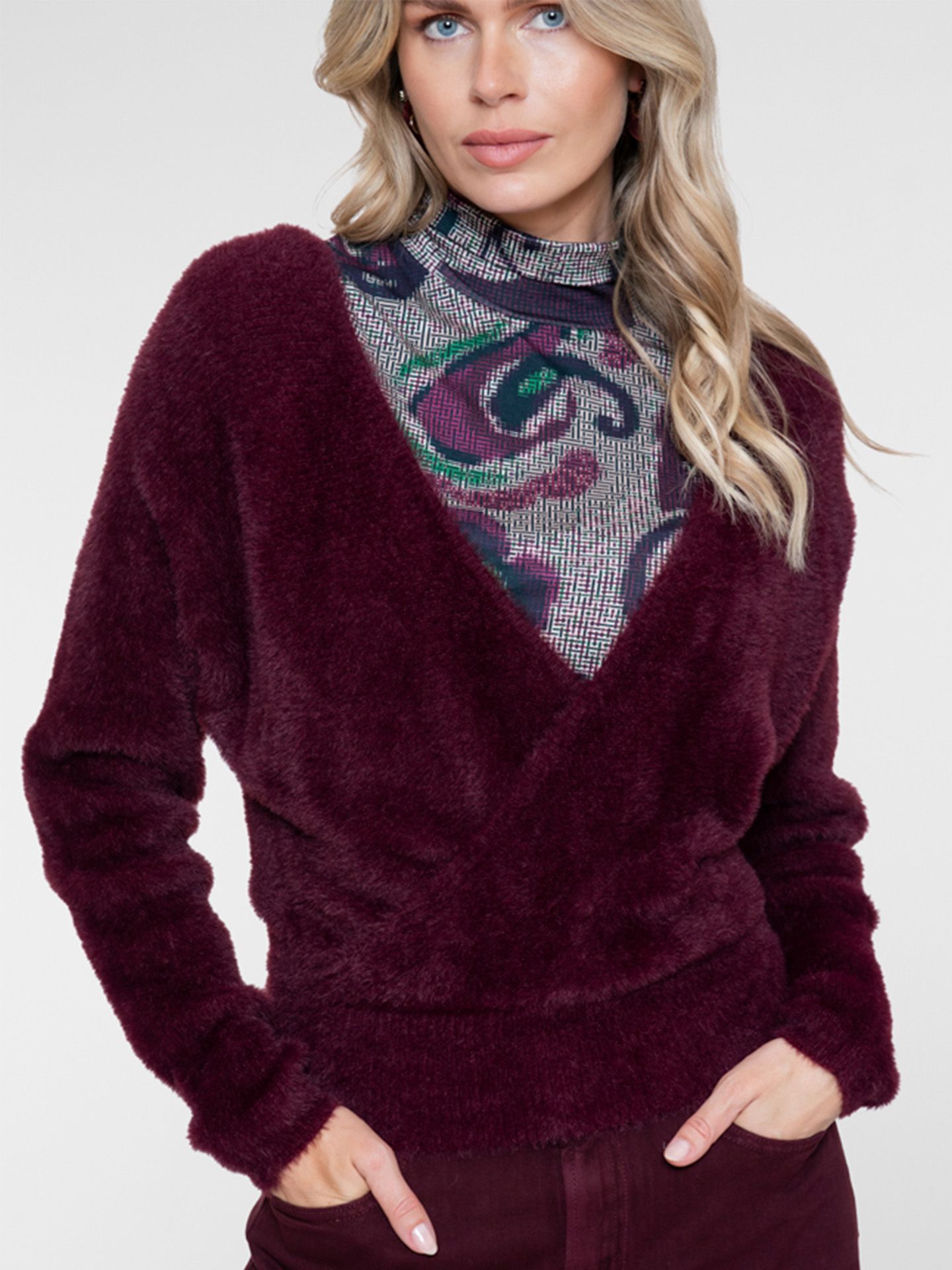 Geisha Pull-over Naomi Rood 00084117-3600