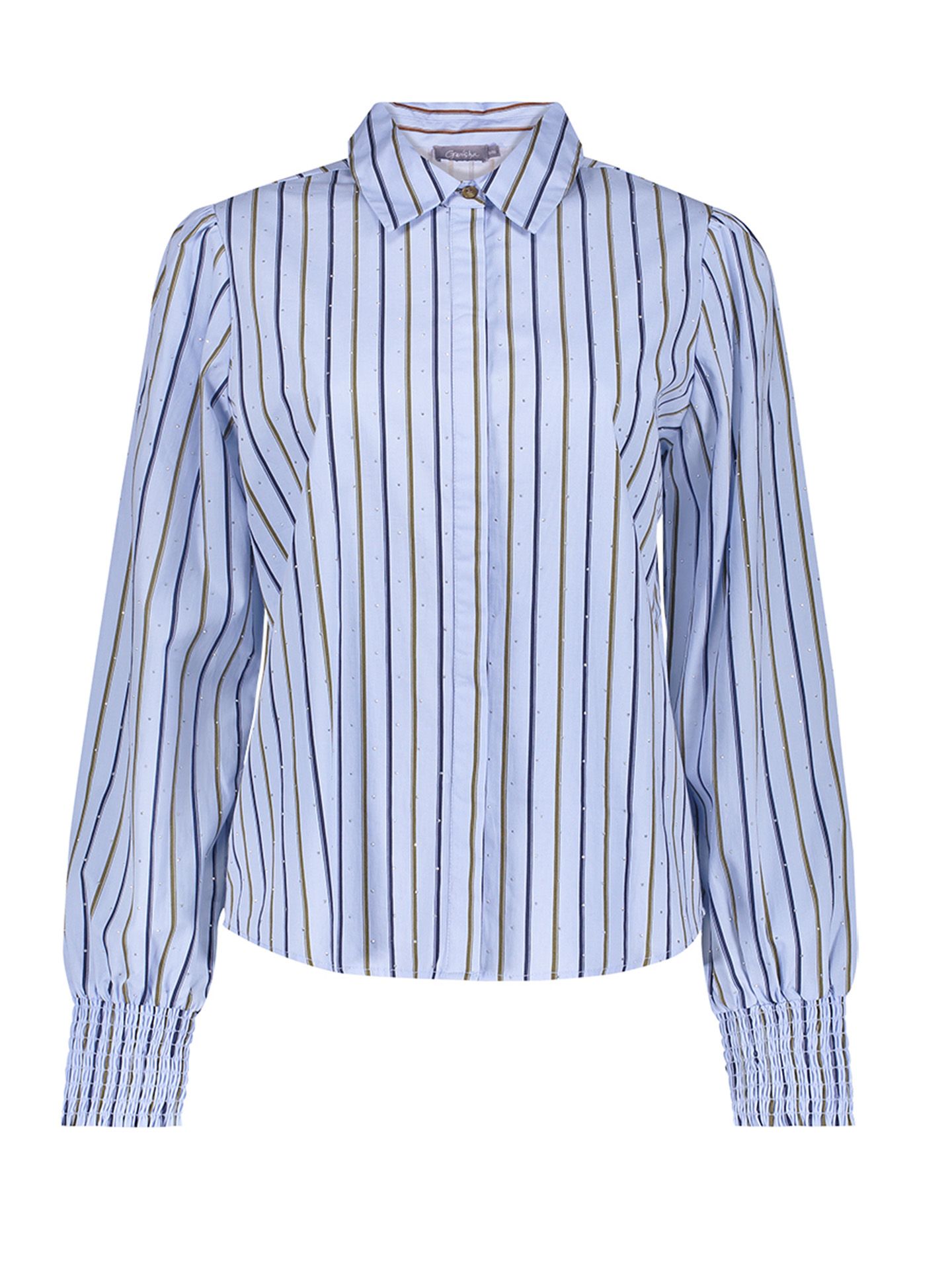 Geisha Blouse Nada Blauw 00084118-1600