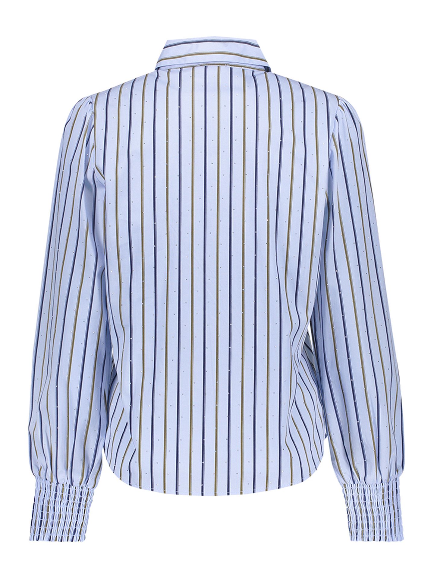 Geisha Blouse Nada Blauw 00084118-1600