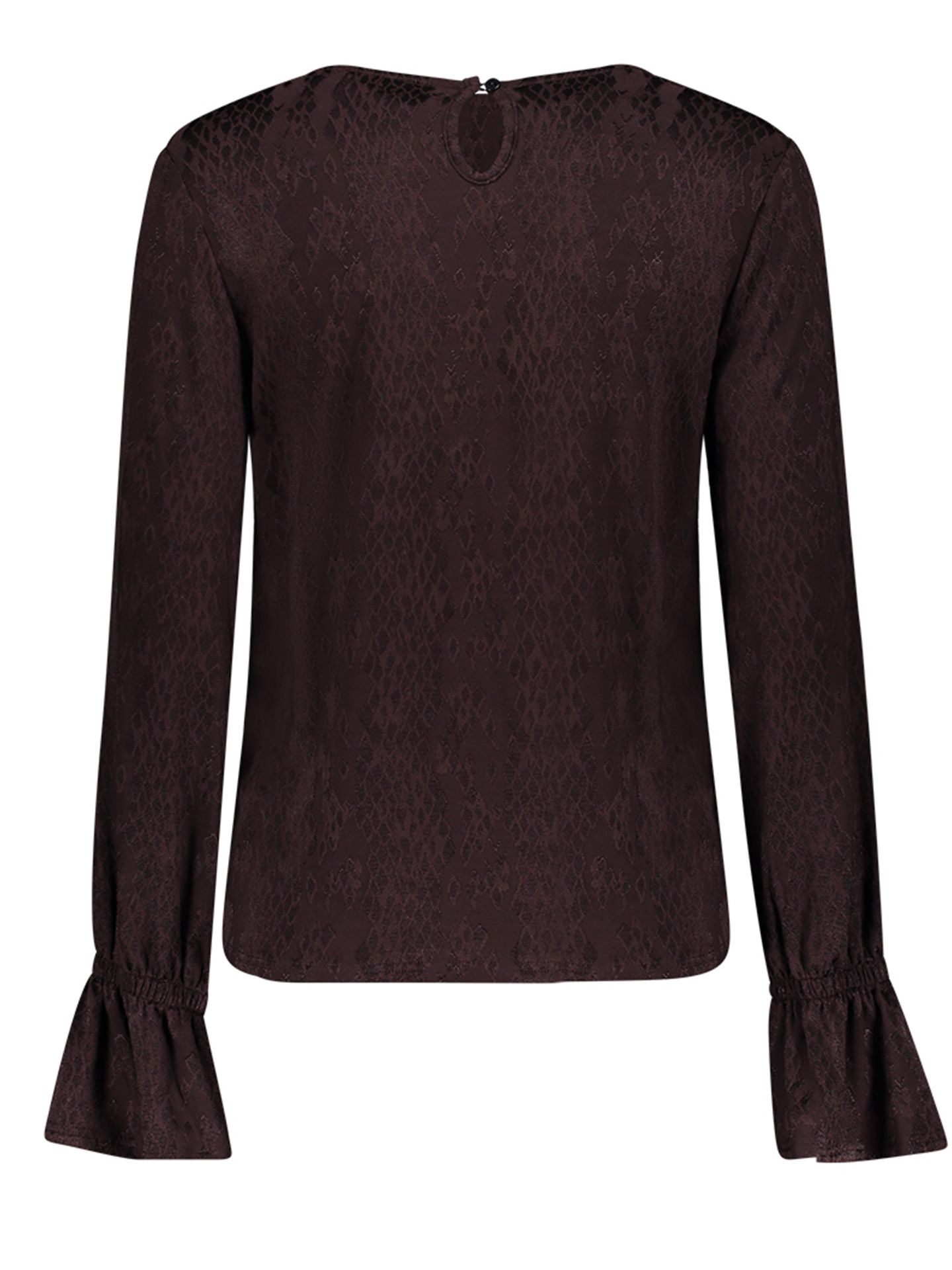 Geisha shirt Jasmijn Bruin 00084122-5800