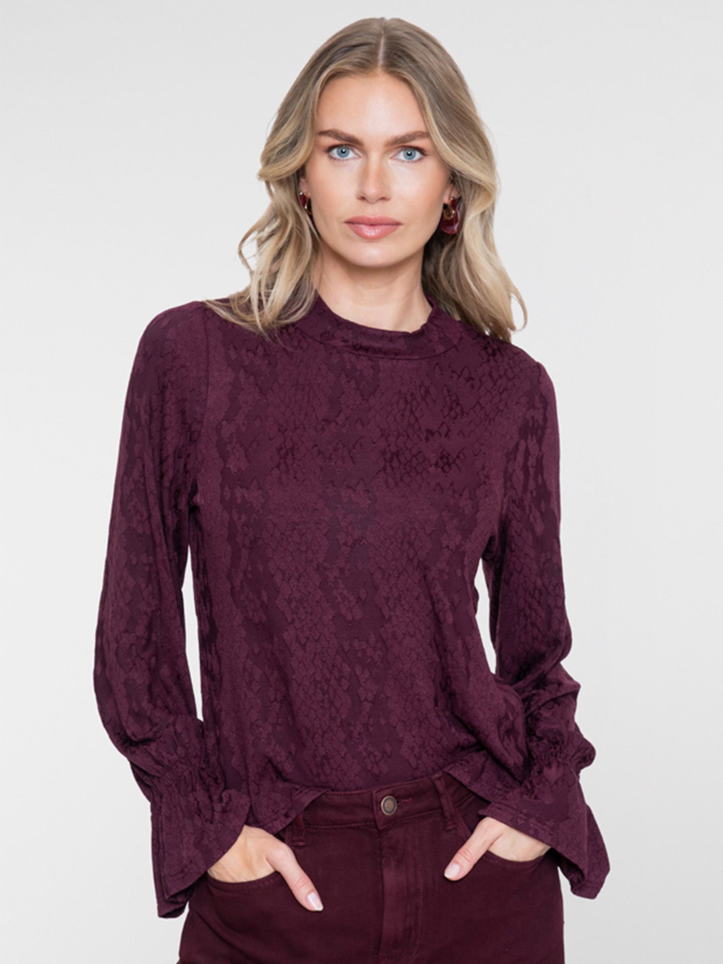 Geisha Shirt Layla Rood 00084137-3600