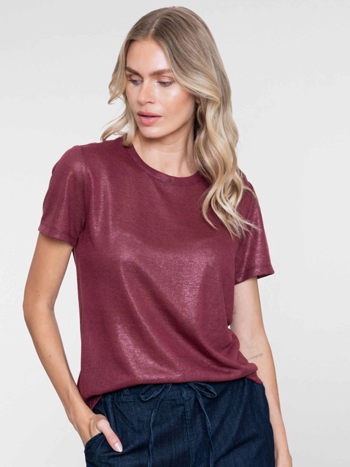 Geisha T-shirt Caro Rood 00084139-3600