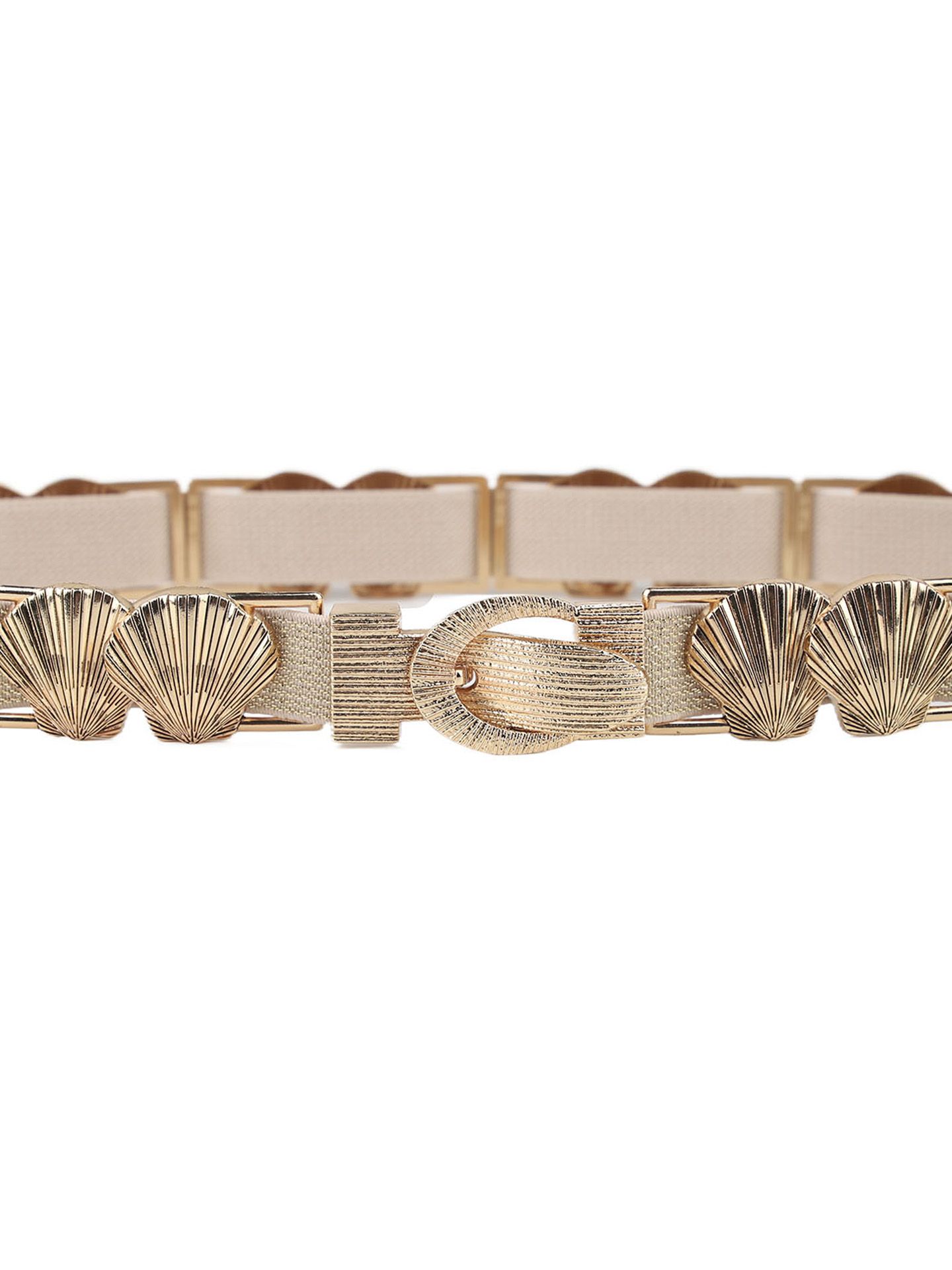 Schijvens mode Riem Simone Goud 00084145-2400