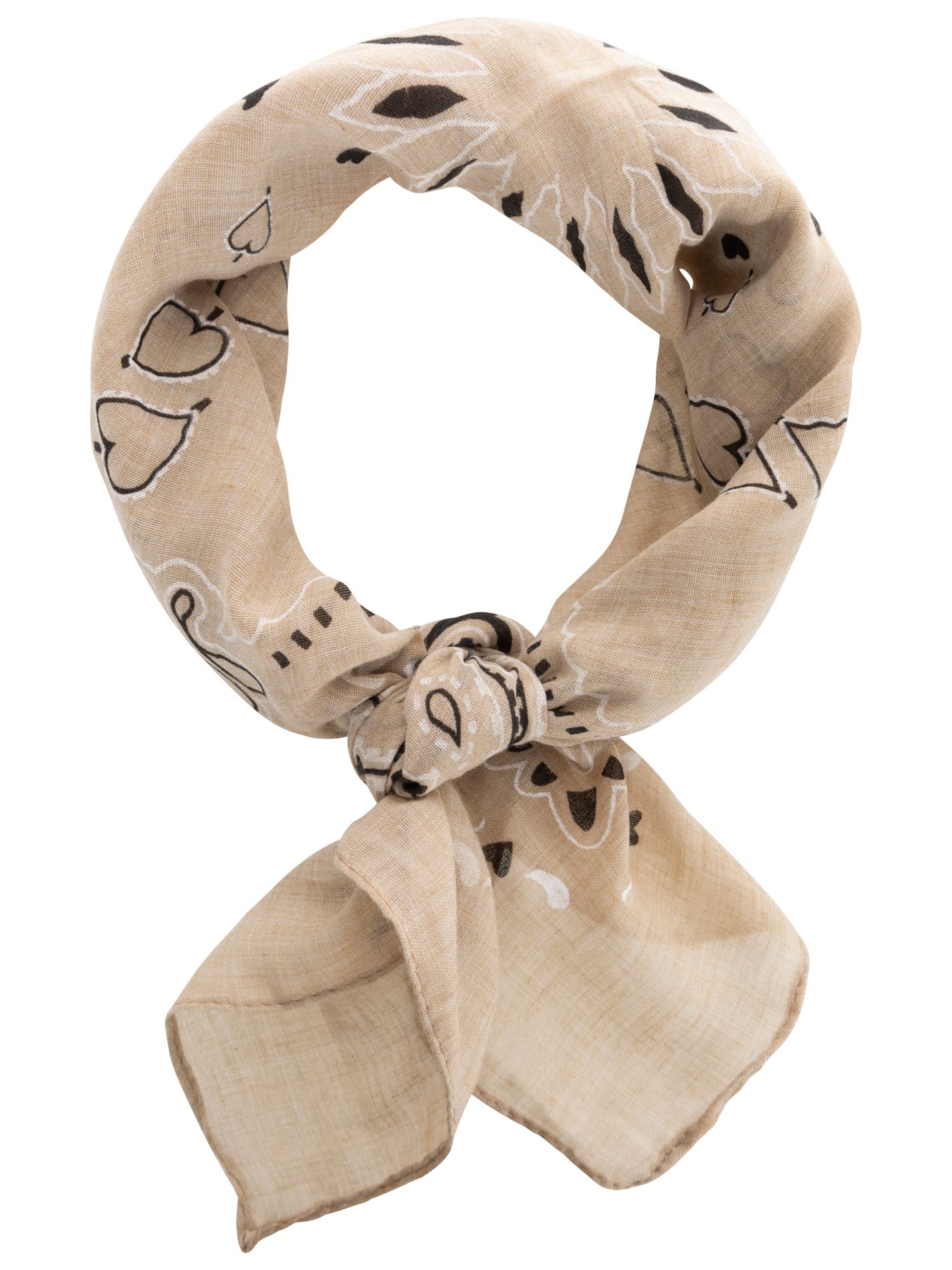 From Paris with Love Sjaal Iris Taupe 00084146-5510