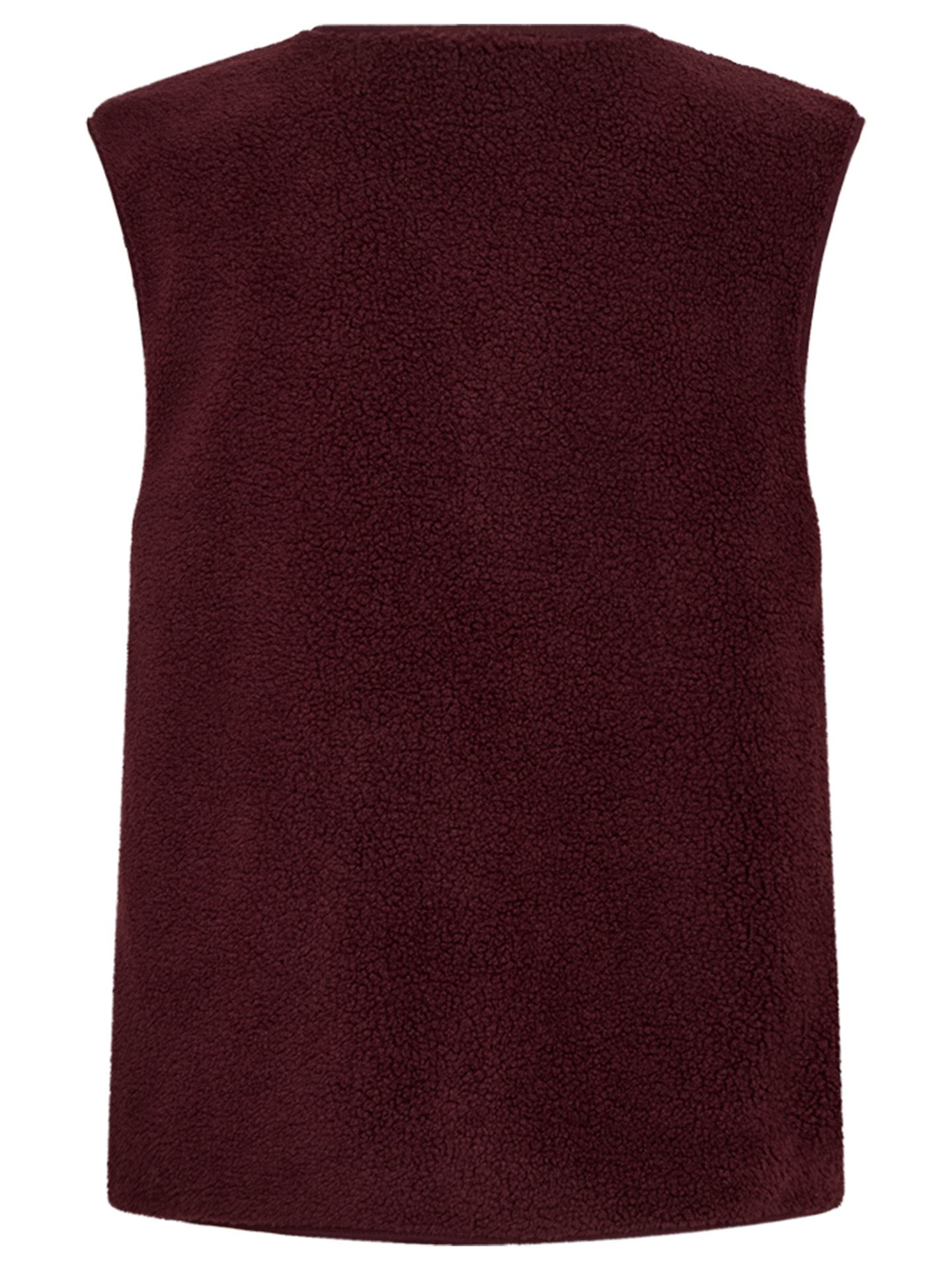 Freequent Gilet Teddy Rood 00084151-3600