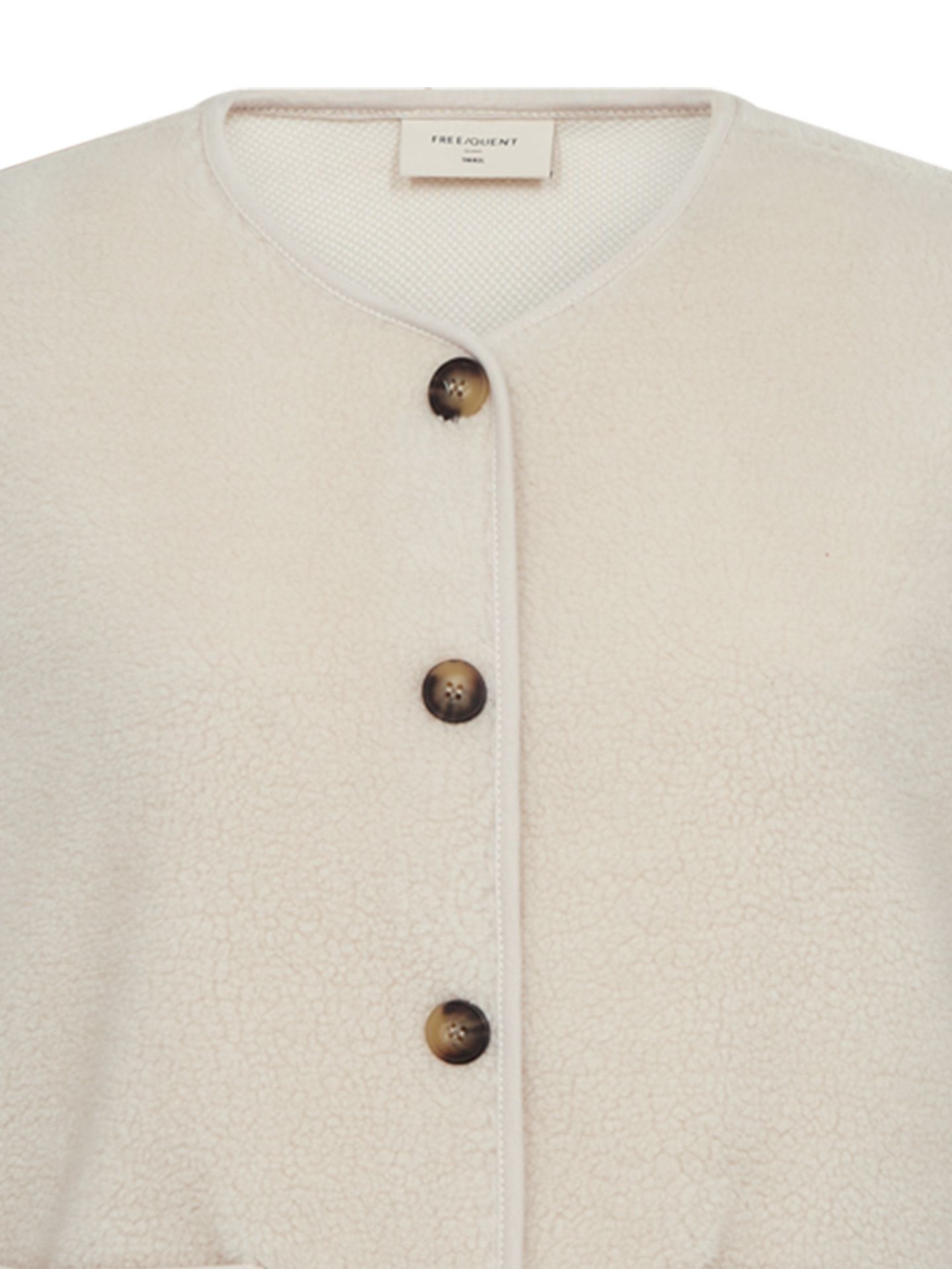 Freequent Gilet Teddy Beige 00084151-5100