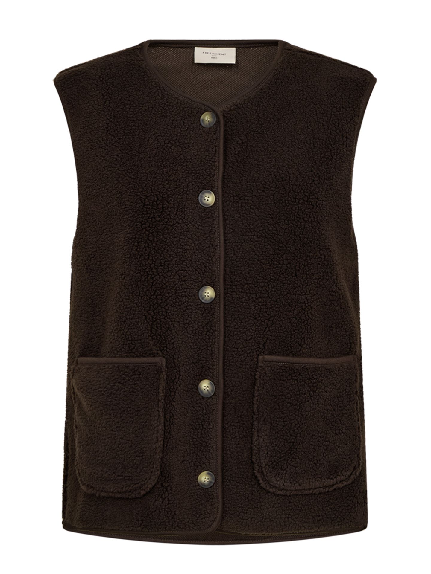 Freequent Gilet Teddy Bruin 00084151-5800