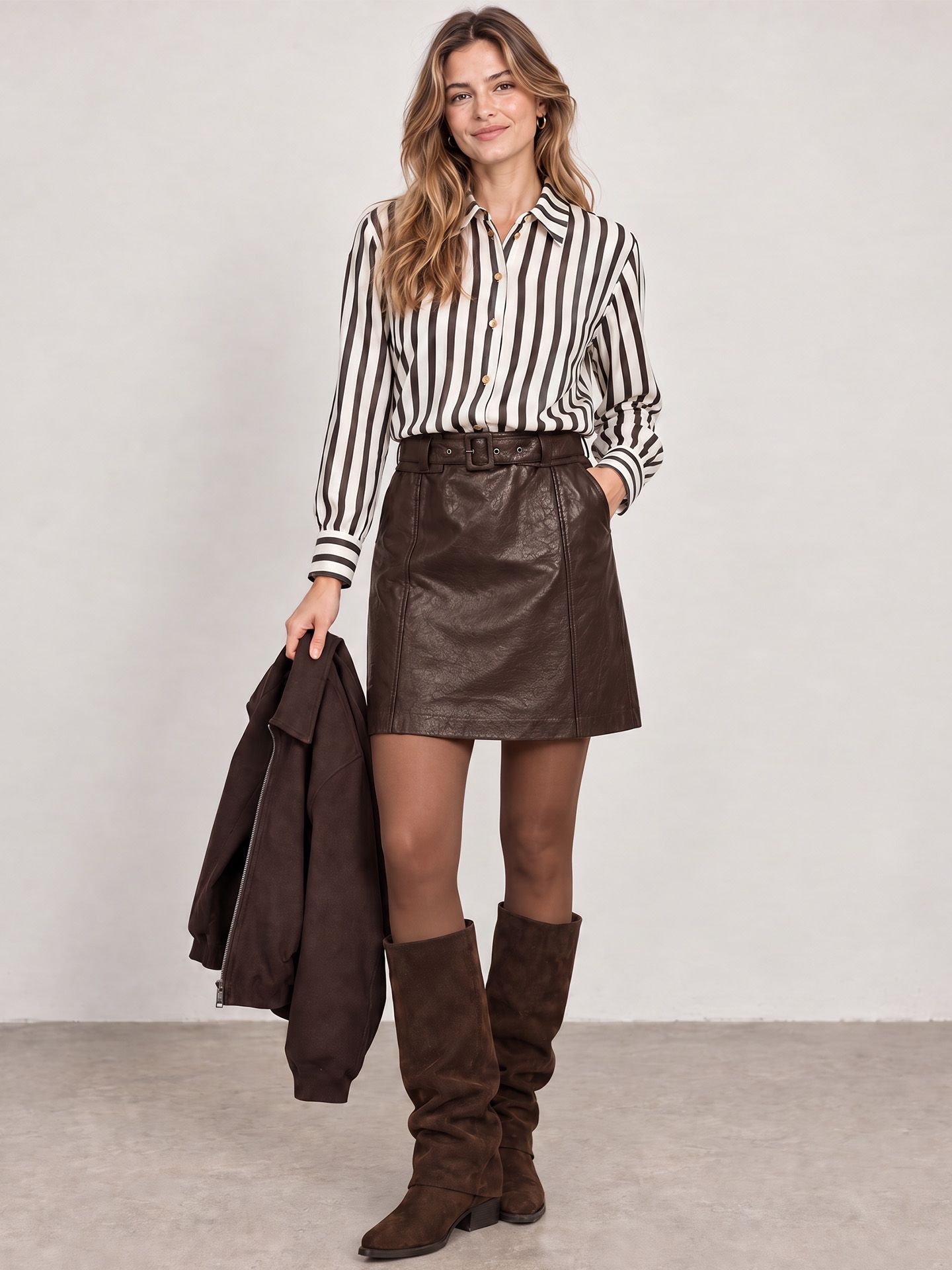 Freequent Blouse Noto Bruin 00084167-5800