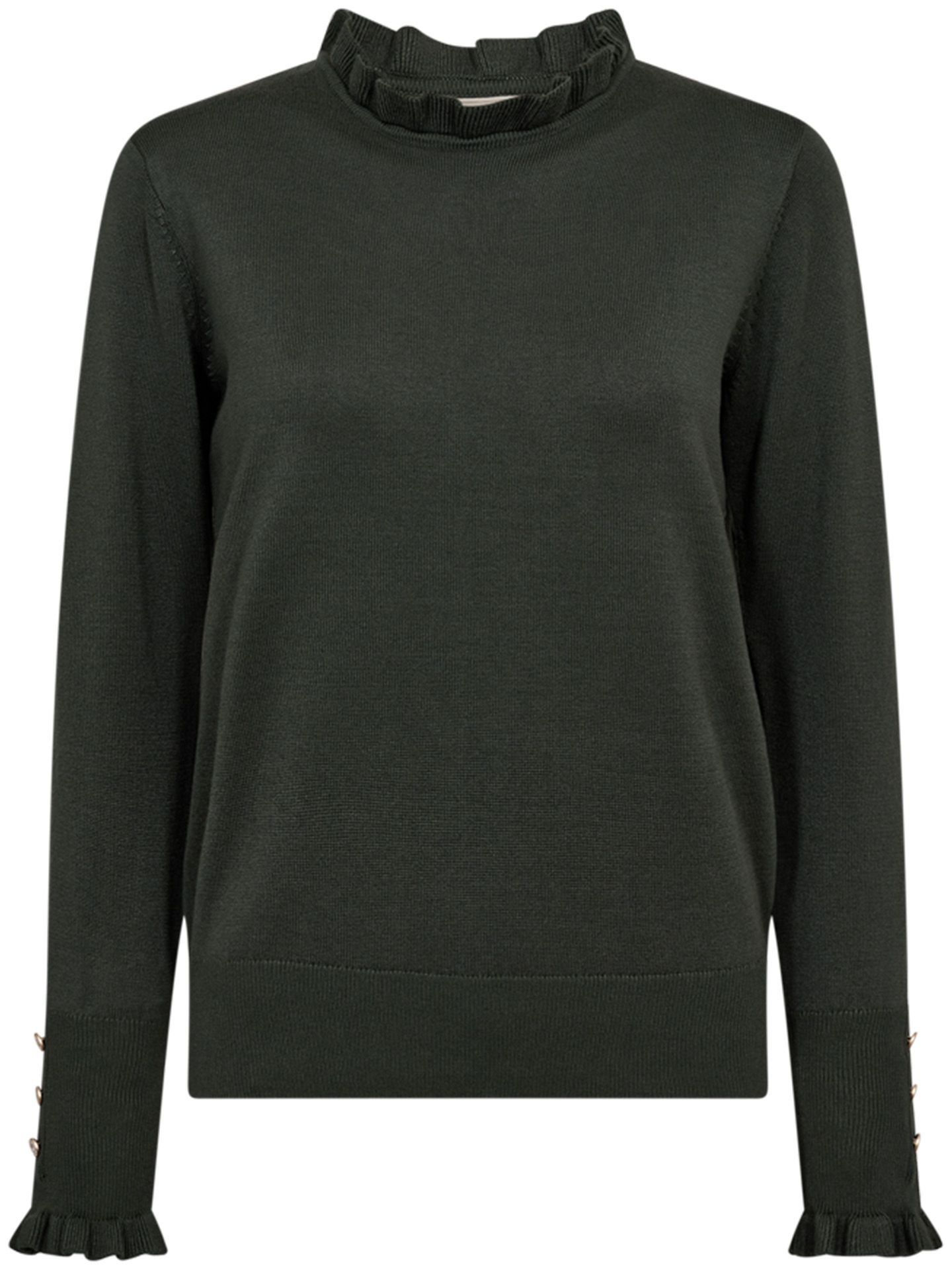 Freequent Pull-over Katie Pu Groen 00084173-6370