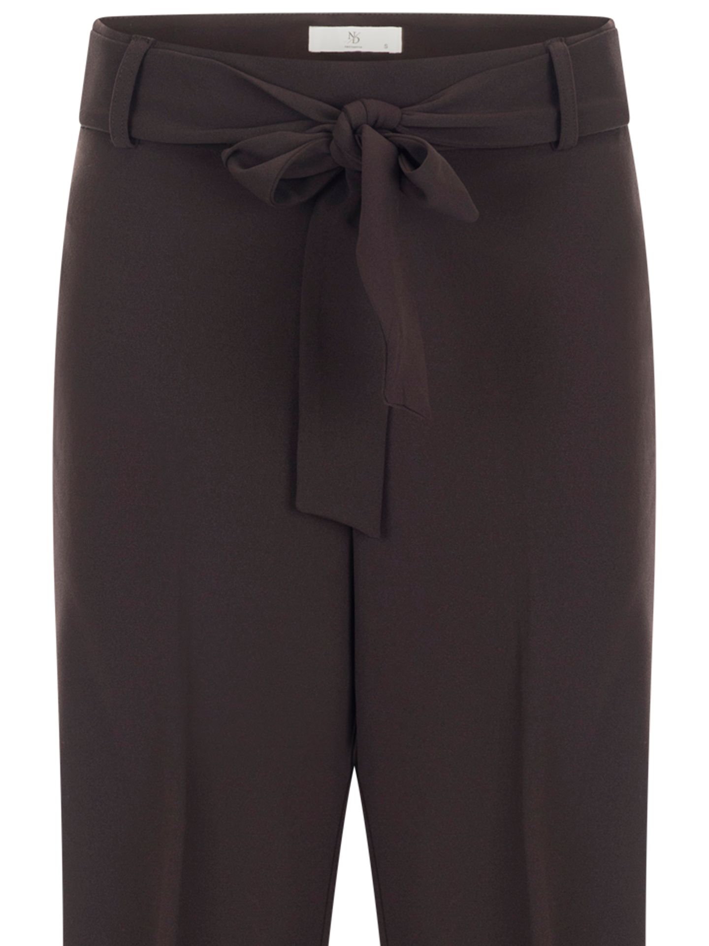 NED Wide Leg Broek Casper Bruin 00084175-5800